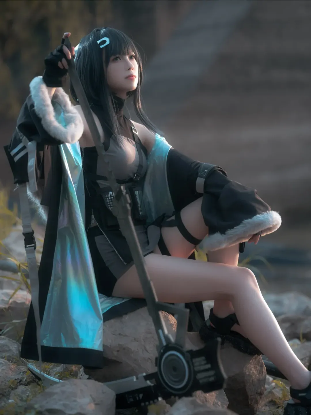 机能风, cosplay, 明日方舟, 明日方舟cos, 废墟风 - 第2张