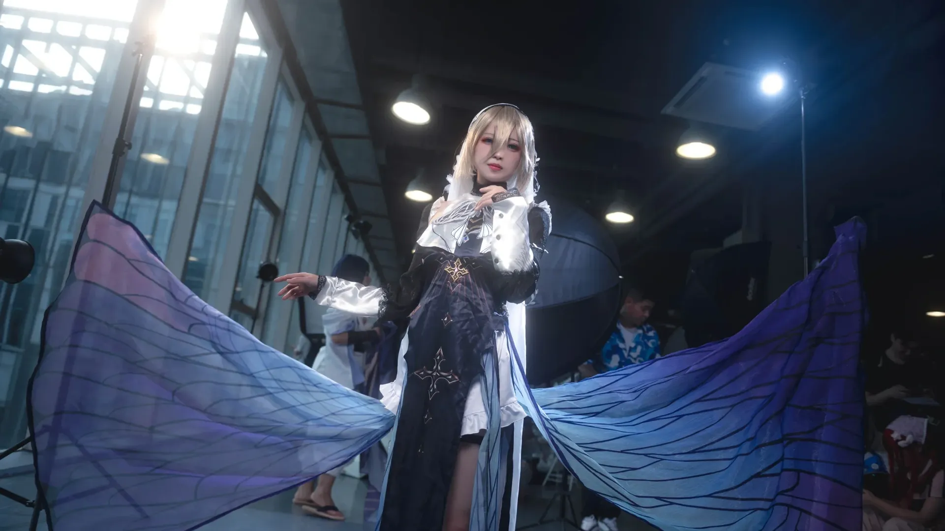 崩坏3, cosplay, CICF场照, 丝袜, 阿波尼亚cos - 第3张