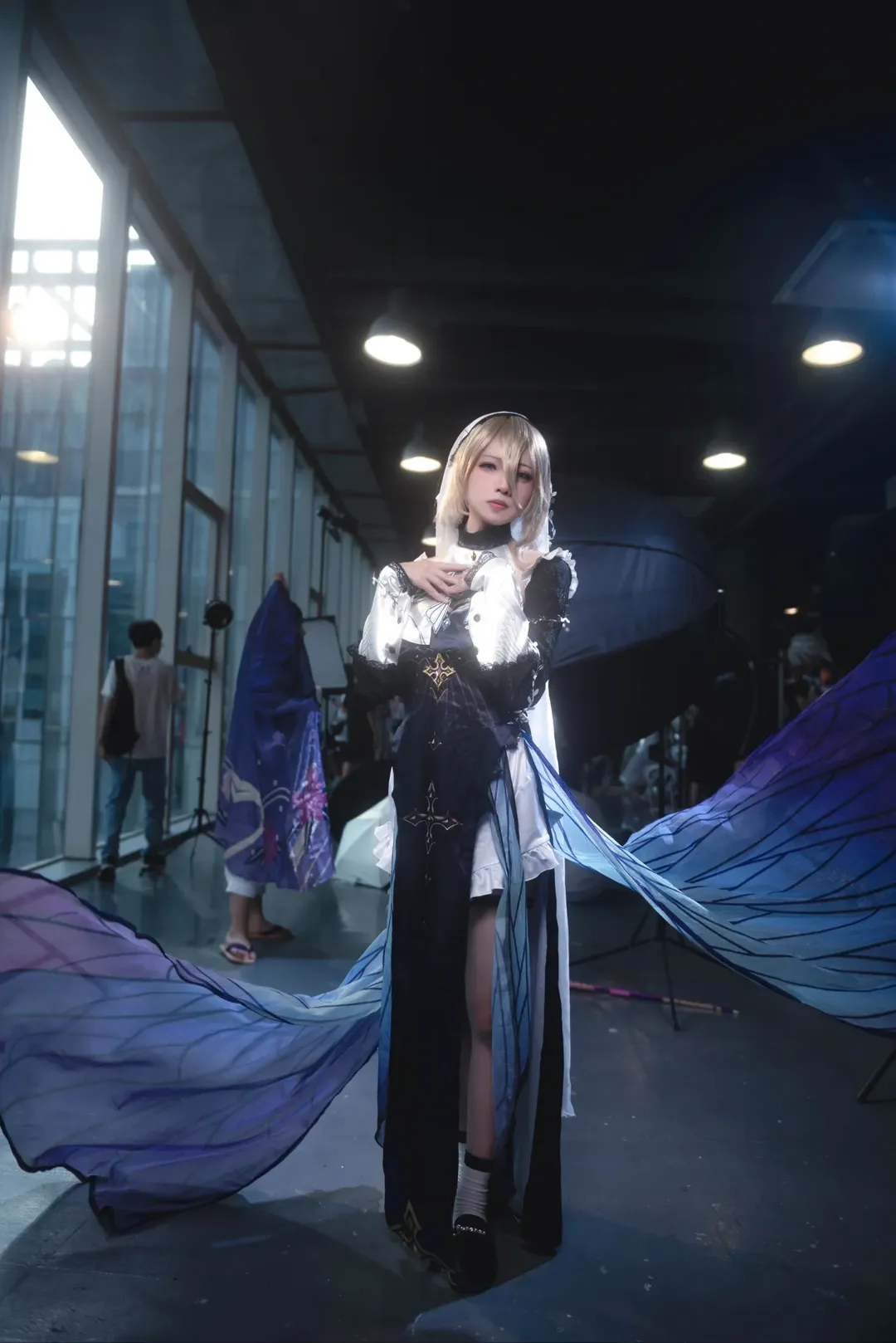 崩坏3, cosplay, CICF场照, 丝袜, 阿波尼亚cos - 第4张