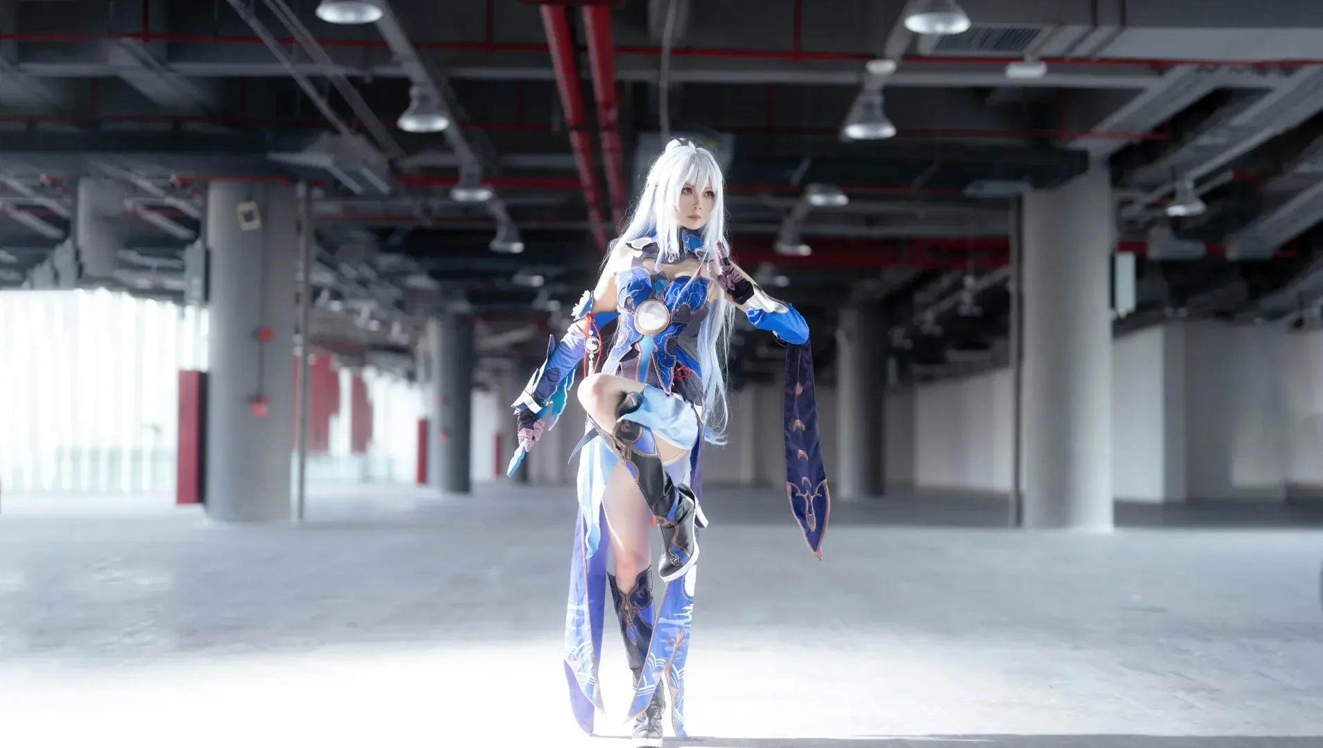 cosplay, 场照, 崩坏星穹铁道, 镜流cos, 原片直出 - 第1张