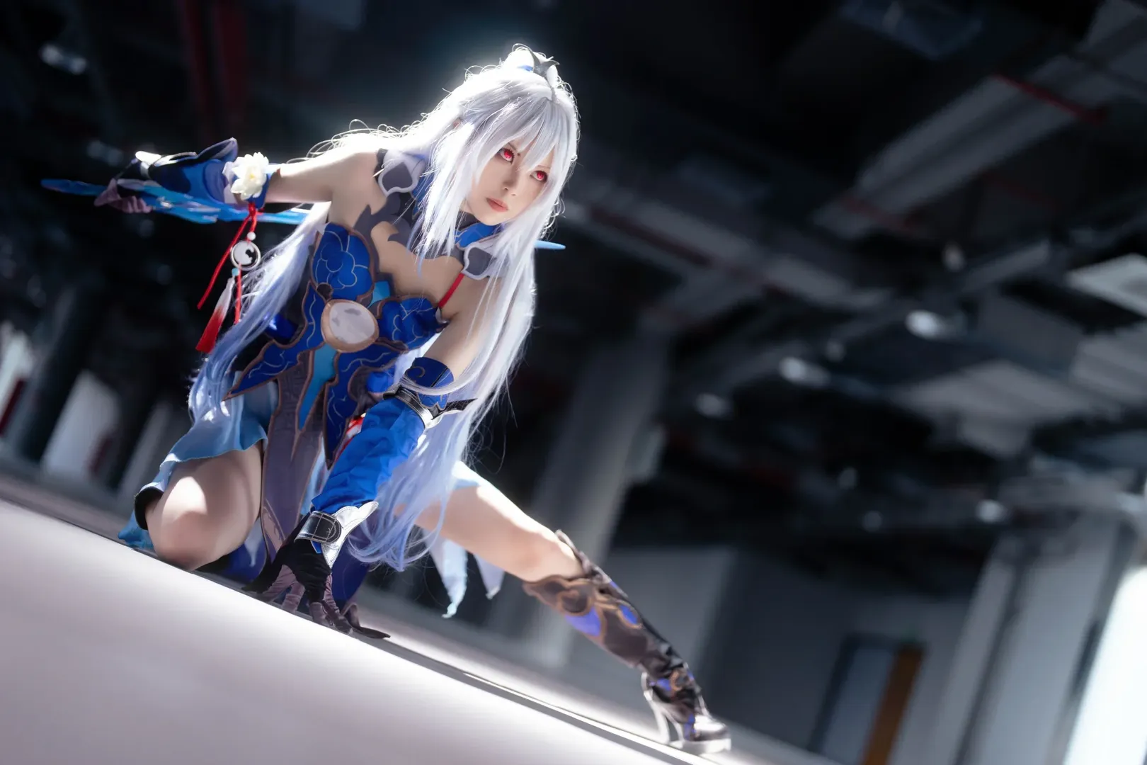 cosplay, 场照, 崩坏星穹铁道, 镜流cos, 原片直出 - 第4张