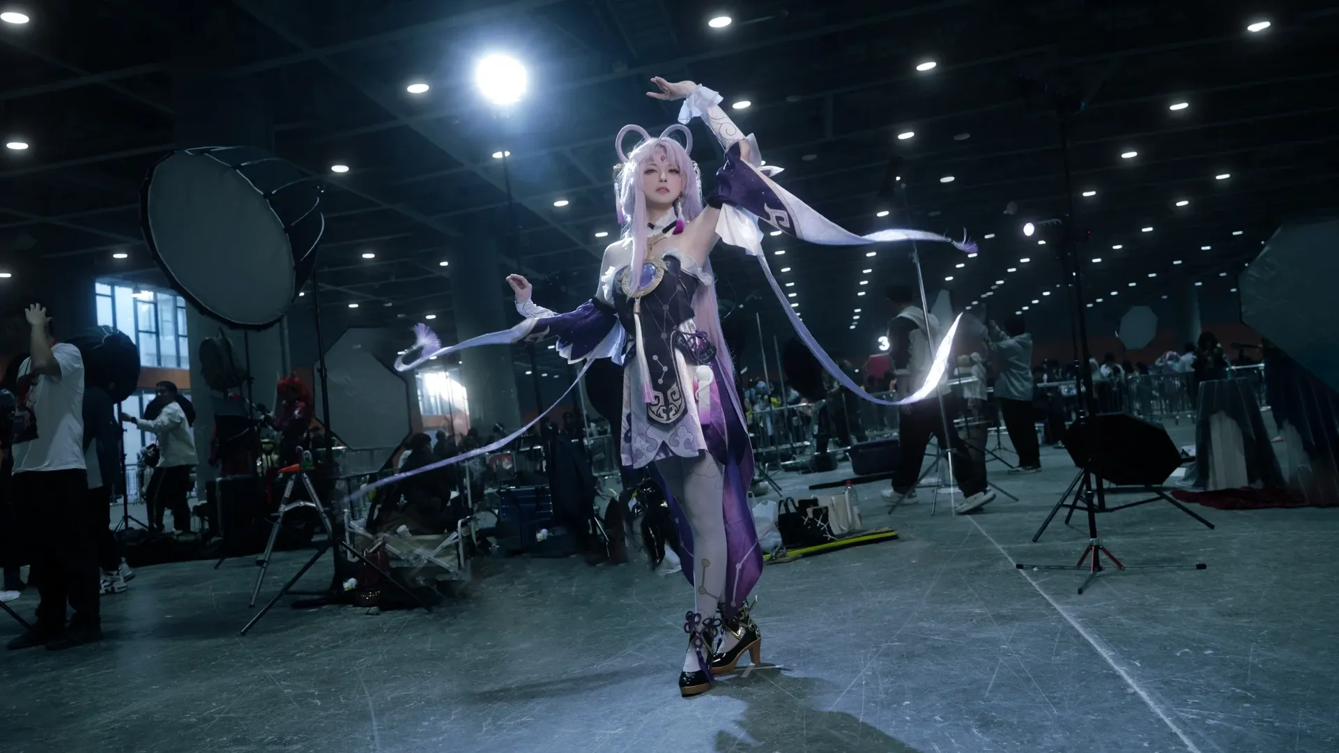 Honkai: Star Rail, Firefly ACG Expo, Anime cosplay, Fu Xuan cosplay, Cosplay stockings
