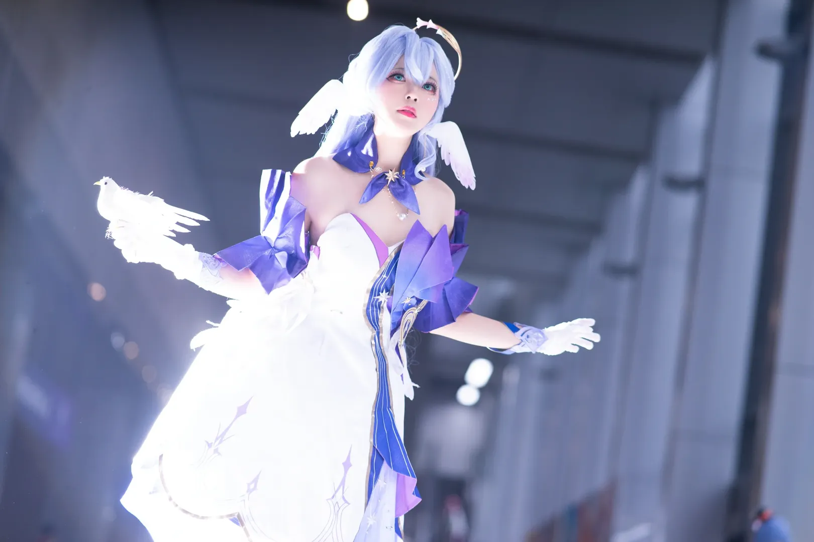 崩壞星穹鐵道, 螢火蟲漫展, 知更鳥cos, cosplay攝影, 絲襪cos - 第2張