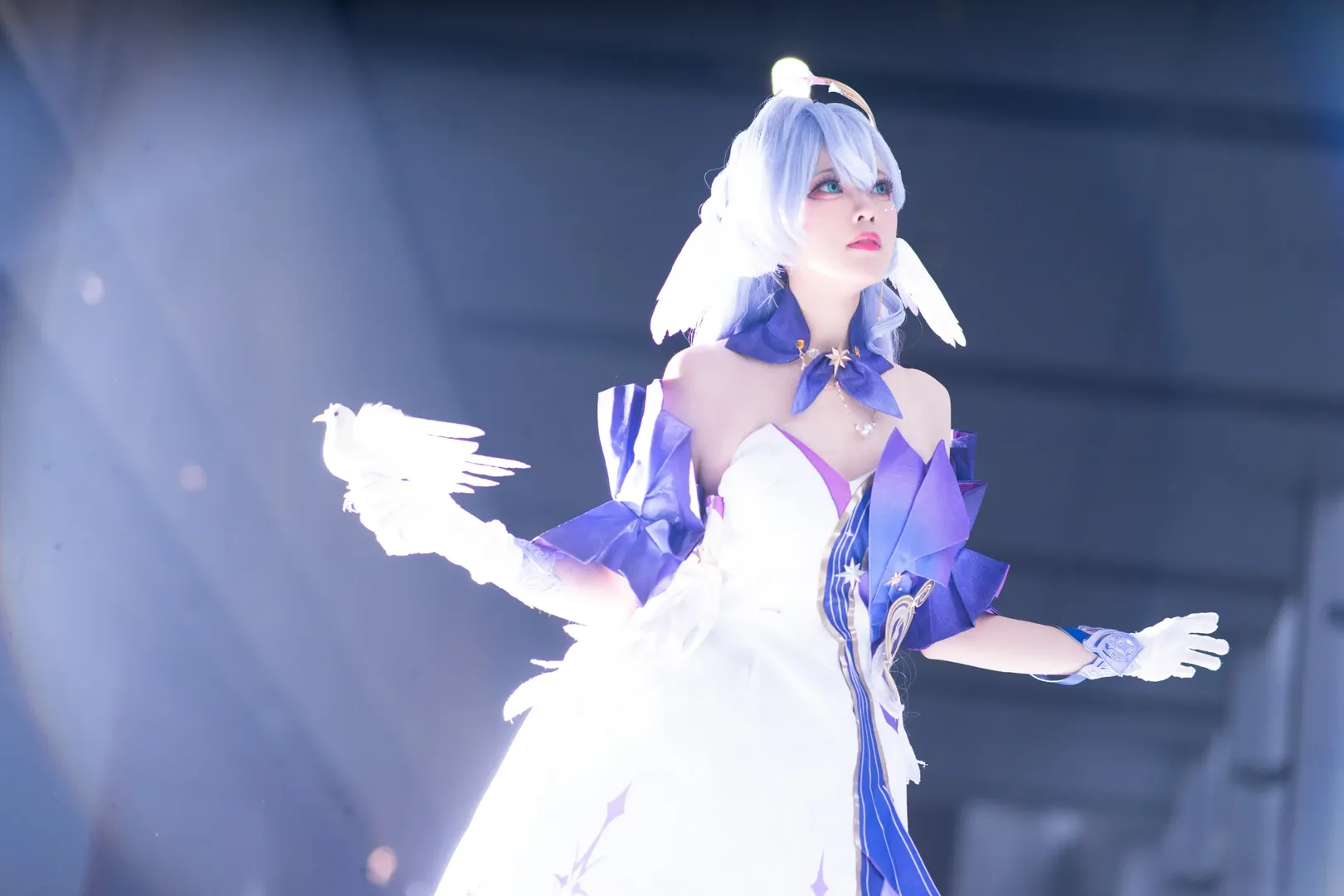 崩壞星穹鐵道, 螢火蟲漫展, 知更鳥cos, cosplay攝影, 絲襪cos - 第5張
