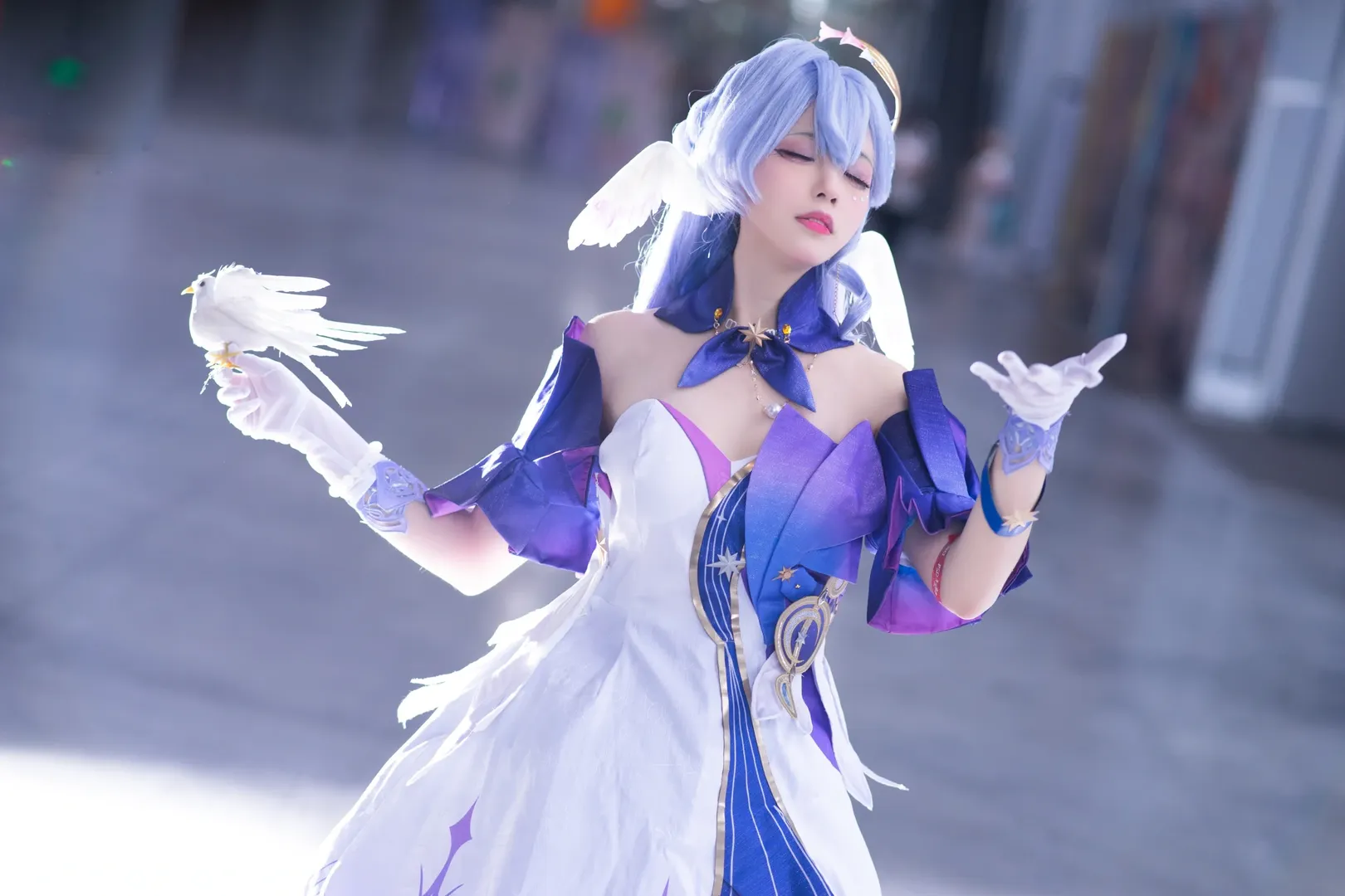崩壞星穹鐵道, 螢火蟲漫展, 知更鳥cos, cosplay攝影, 絲襪cos - 第7張
