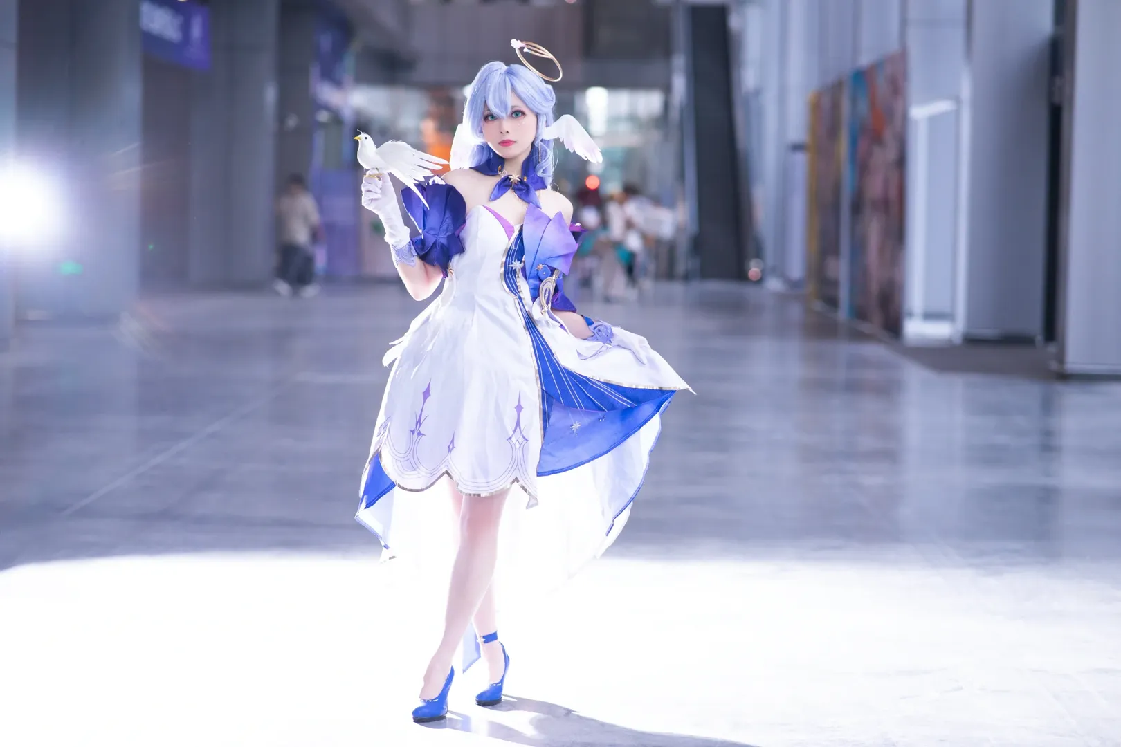 崩坏星穹铁道, 萤火虫漫展, 知更鸟cos, cosplay摄影, 丝袜cos