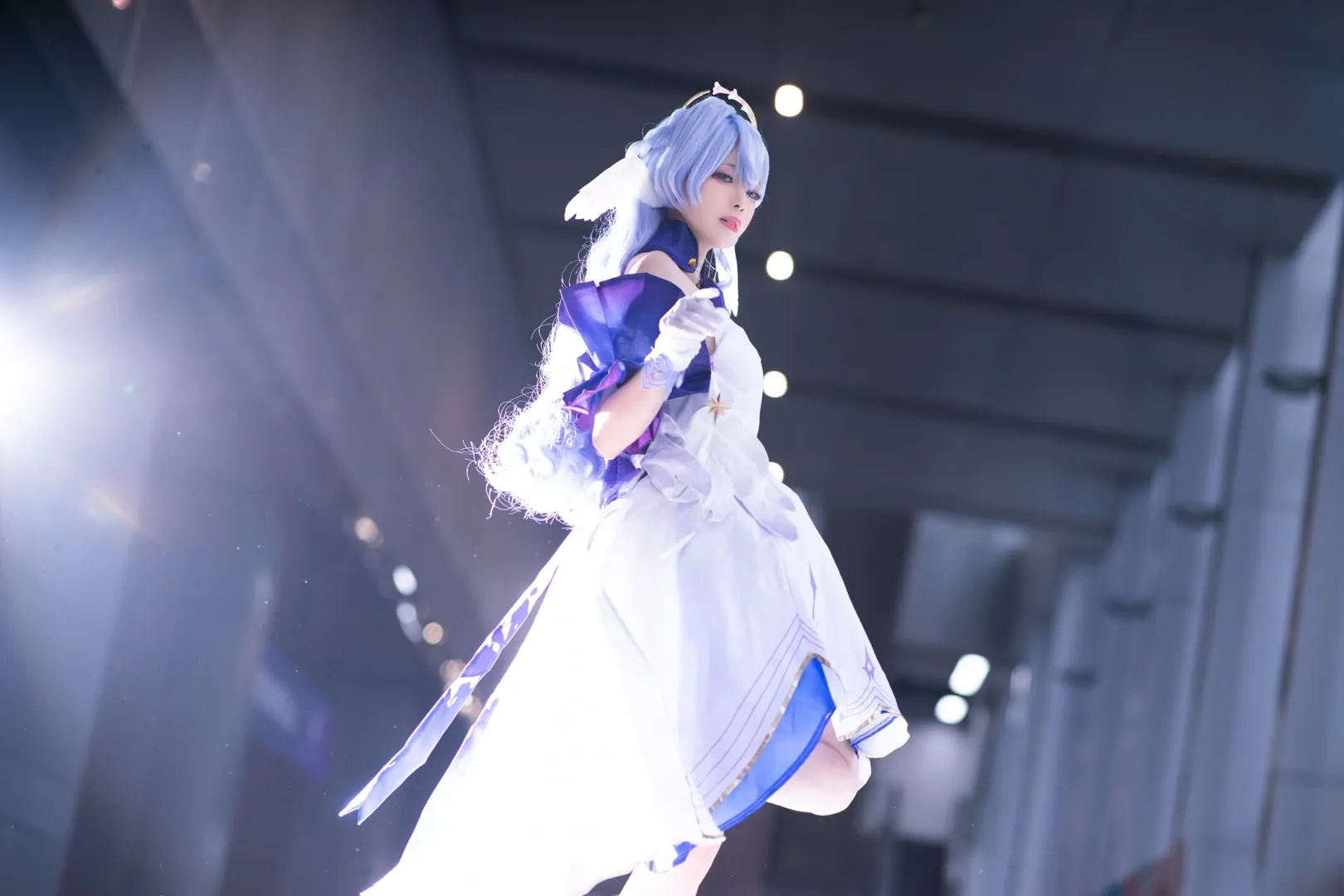 崩壞星穹鐵道, 螢火蟲漫展, 知更鳥cos, cosplay攝影, 絲襪cos - 第9張