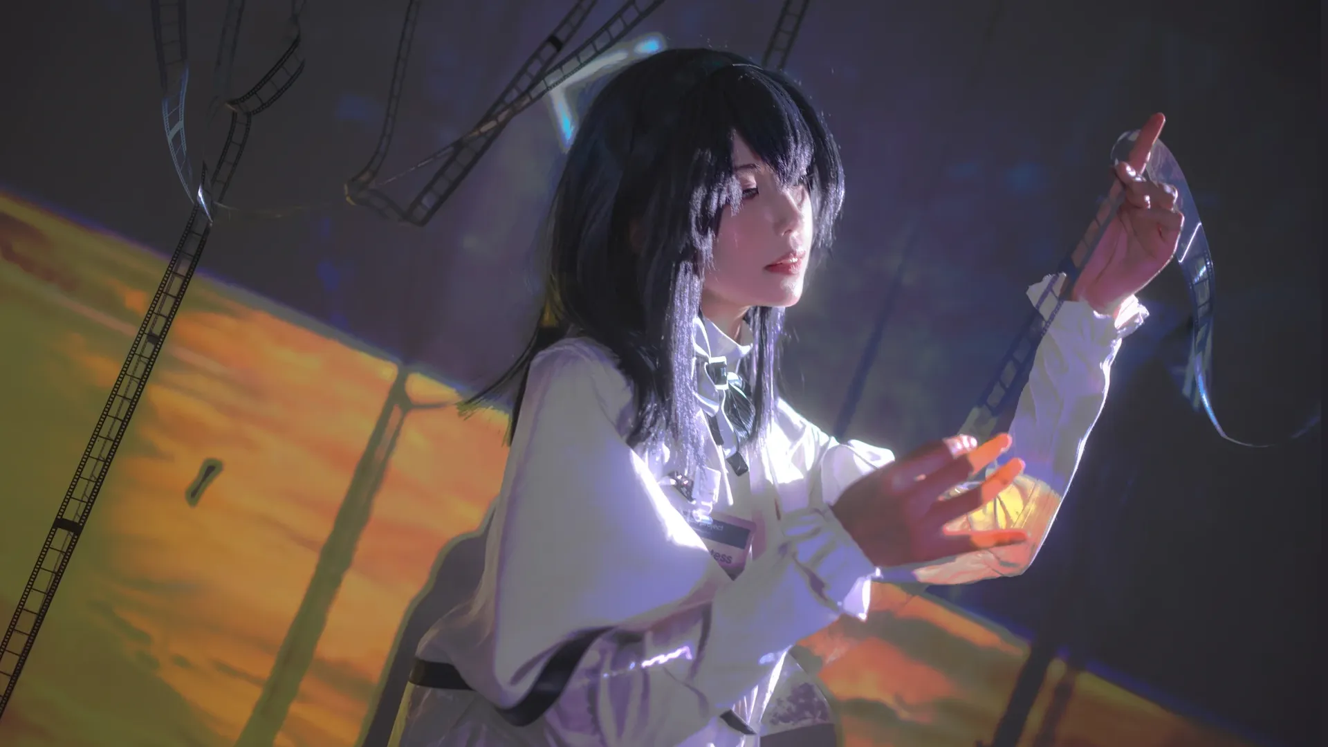 二次元, 摄影, 明日方舟, 黑丝, 普瑞赛斯cos - 第10张