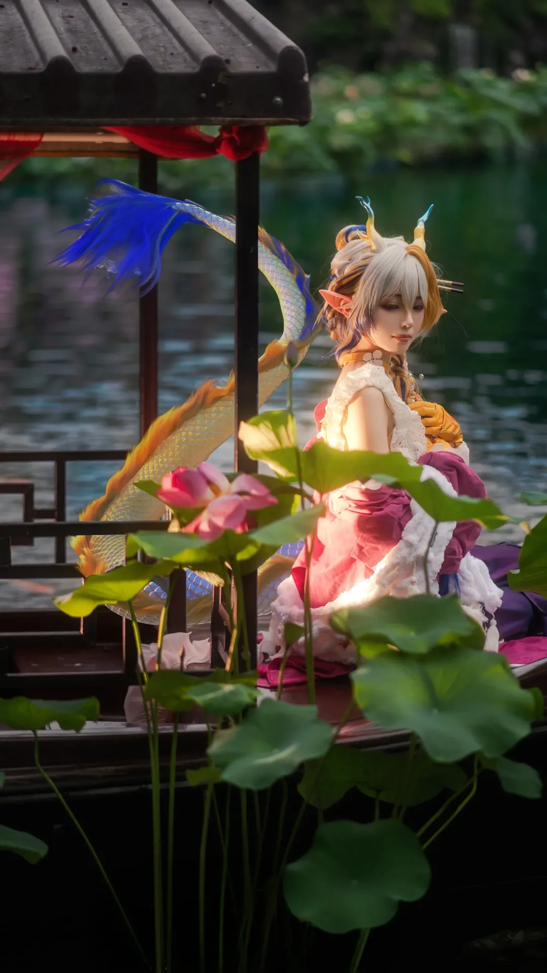 cosplay, 黍cos, 明日方舟, 国风外景, 锦鲤摄影 - 第1张