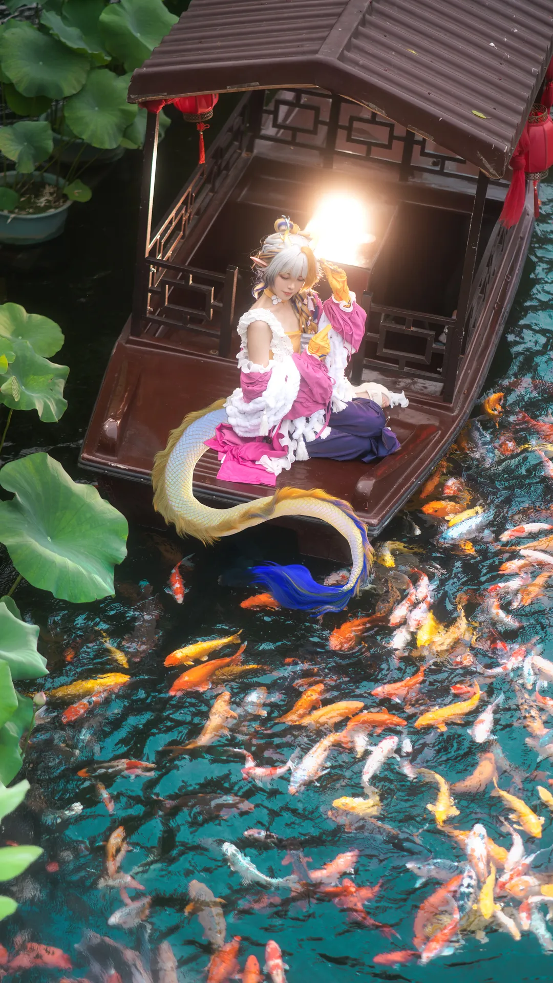 cosplay, 外景拍摄, 黍cos, 明日方舟, 锦鲤