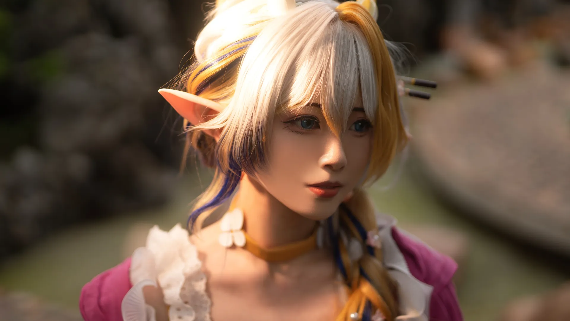 cosplay, 黍cos, 明日方舟, 精灵耳, 未许之地