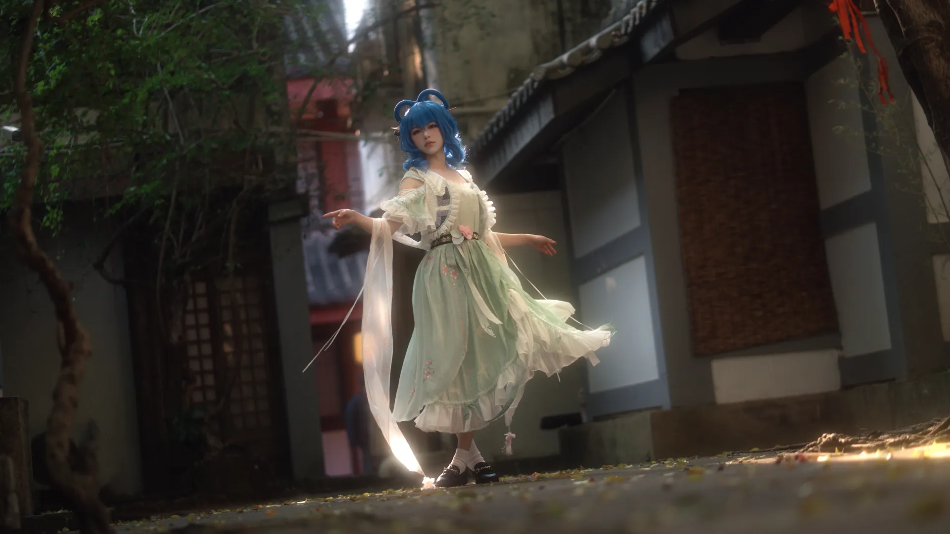 cosplay, 古风摄影, 东方Project, 霍青娥cos, 二次元穿搭 - 第2张