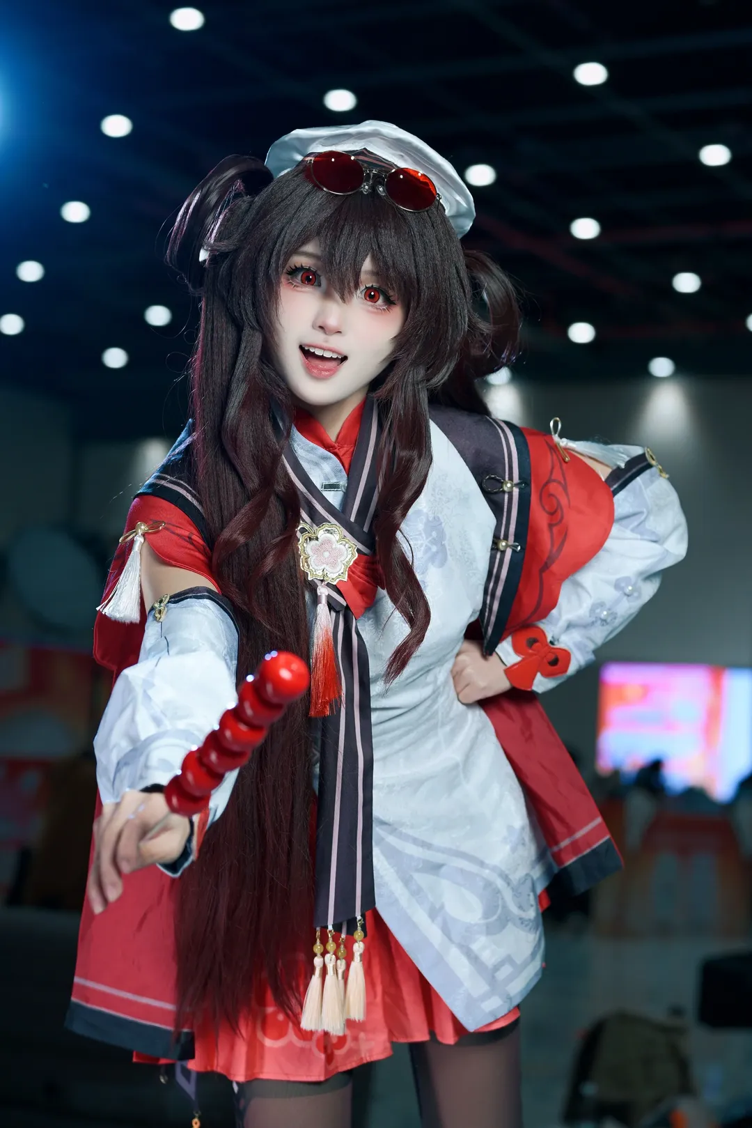原神, 胡桃cos, 黑丝cos, 武汉漫展, cgf漫展