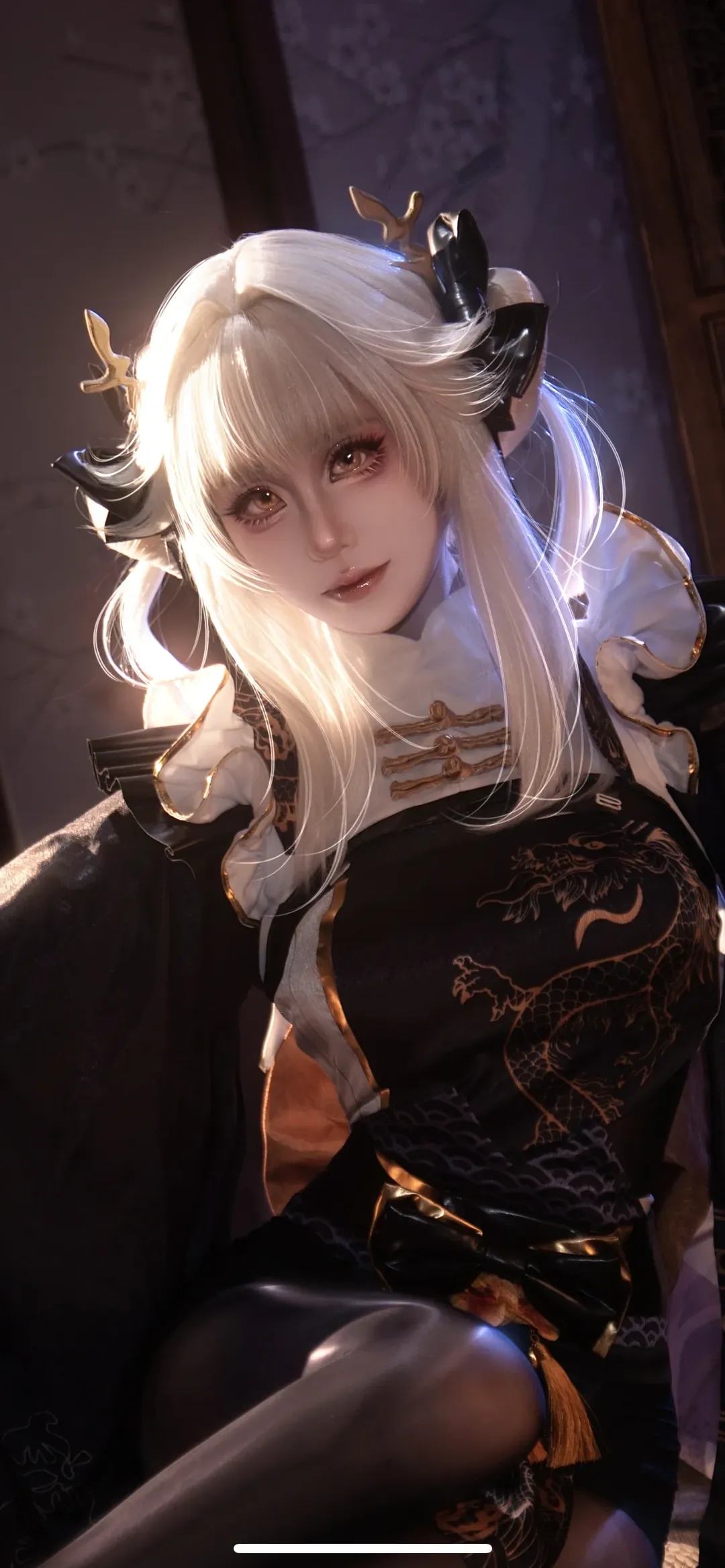 コスプレ, ブラン：ホワイトラビット コスプレ, ニケ, 黒ストッキング, 勝利の女神：NIKKE - 2枚目