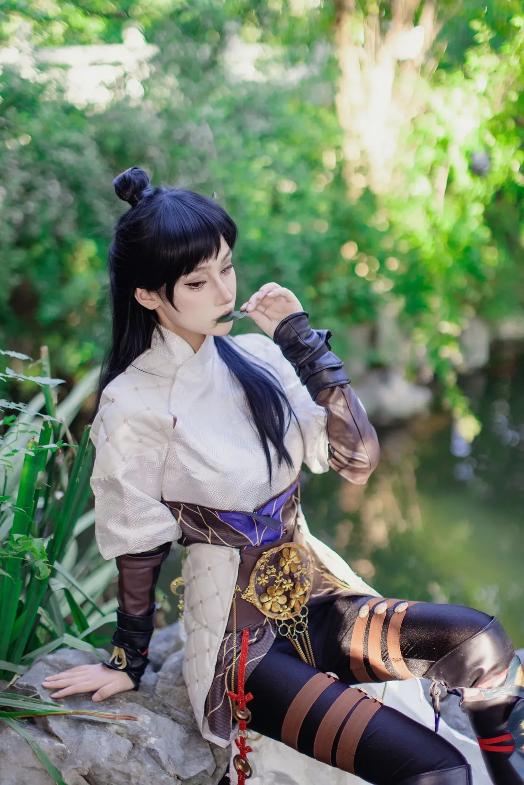 cosplay, Ancient style photography, Justina Gu cosplay, Wuxia style, Winter Blossom - Image 6