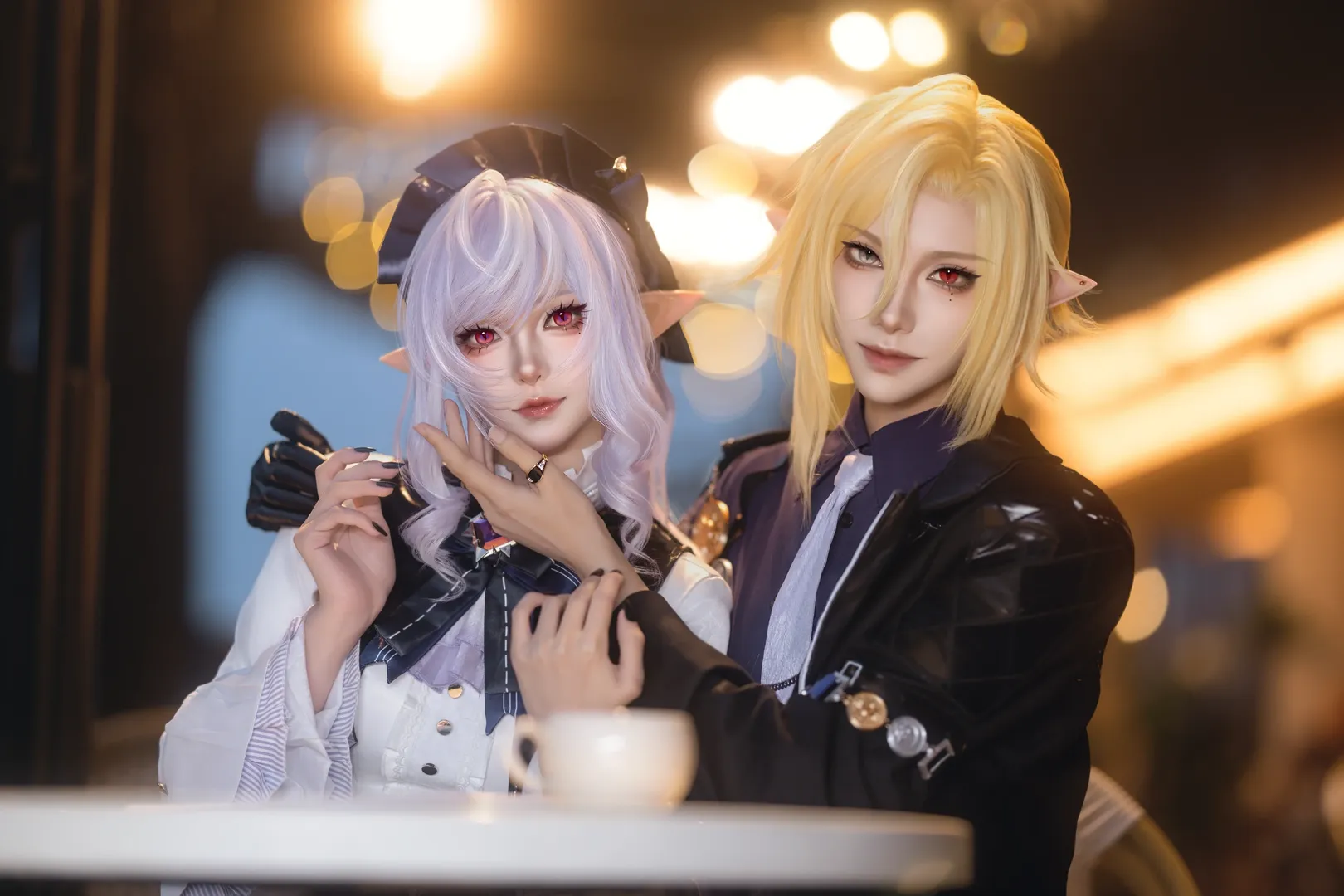 崩坏星穹铁道, 薇薇安cos, cosplay摄影, 双人角色扮演, 雨果cos - 第3张