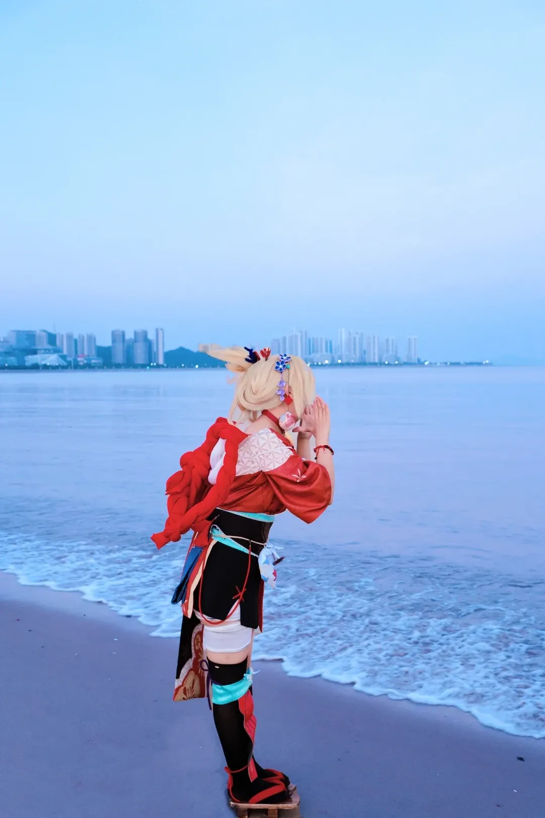原神, 原神クリエイター応援プログラム, 海辺の写真, コスプレシェア, 宵宮コスプレ - 2枚目
