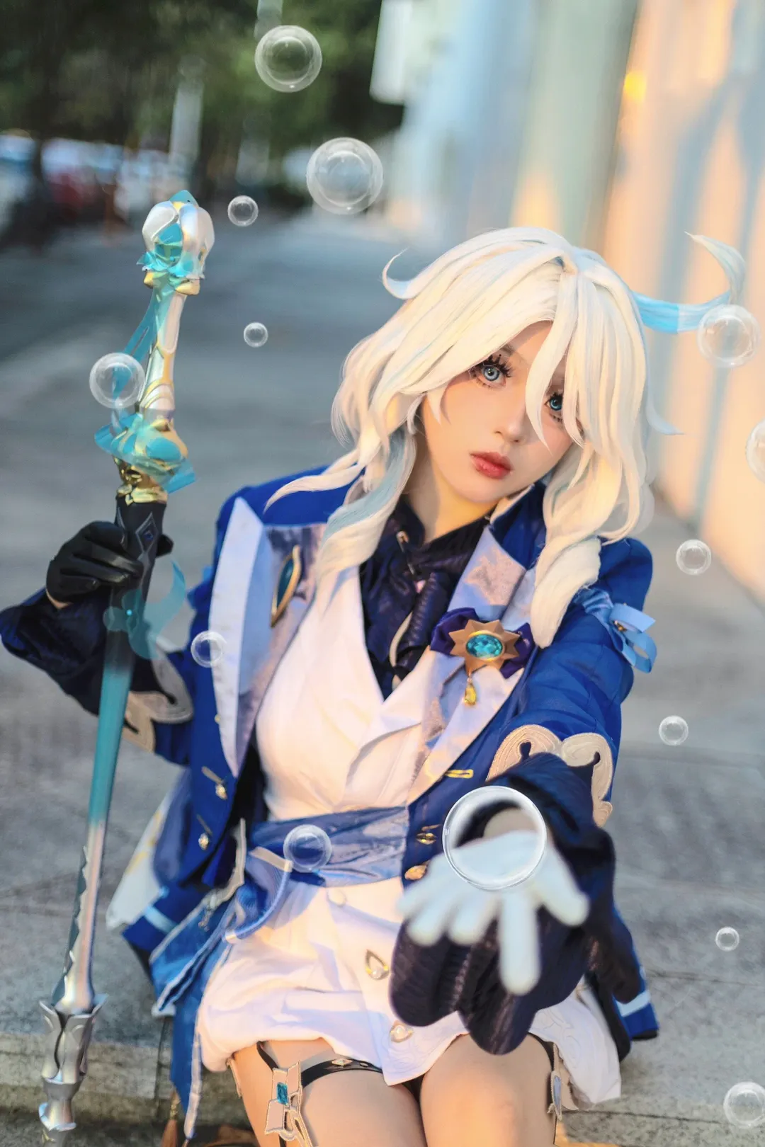 原神, 原神创作者激励计划, 芙宁娜cos, cosplay日常, 水元素cos - 第3张