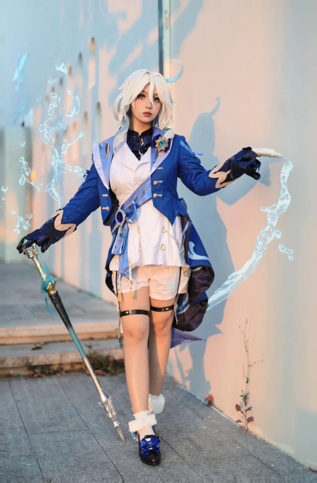 原神, 原神创作者激励计划, 芙宁娜cos, cosplay日常, 水元素cos - 第5张
