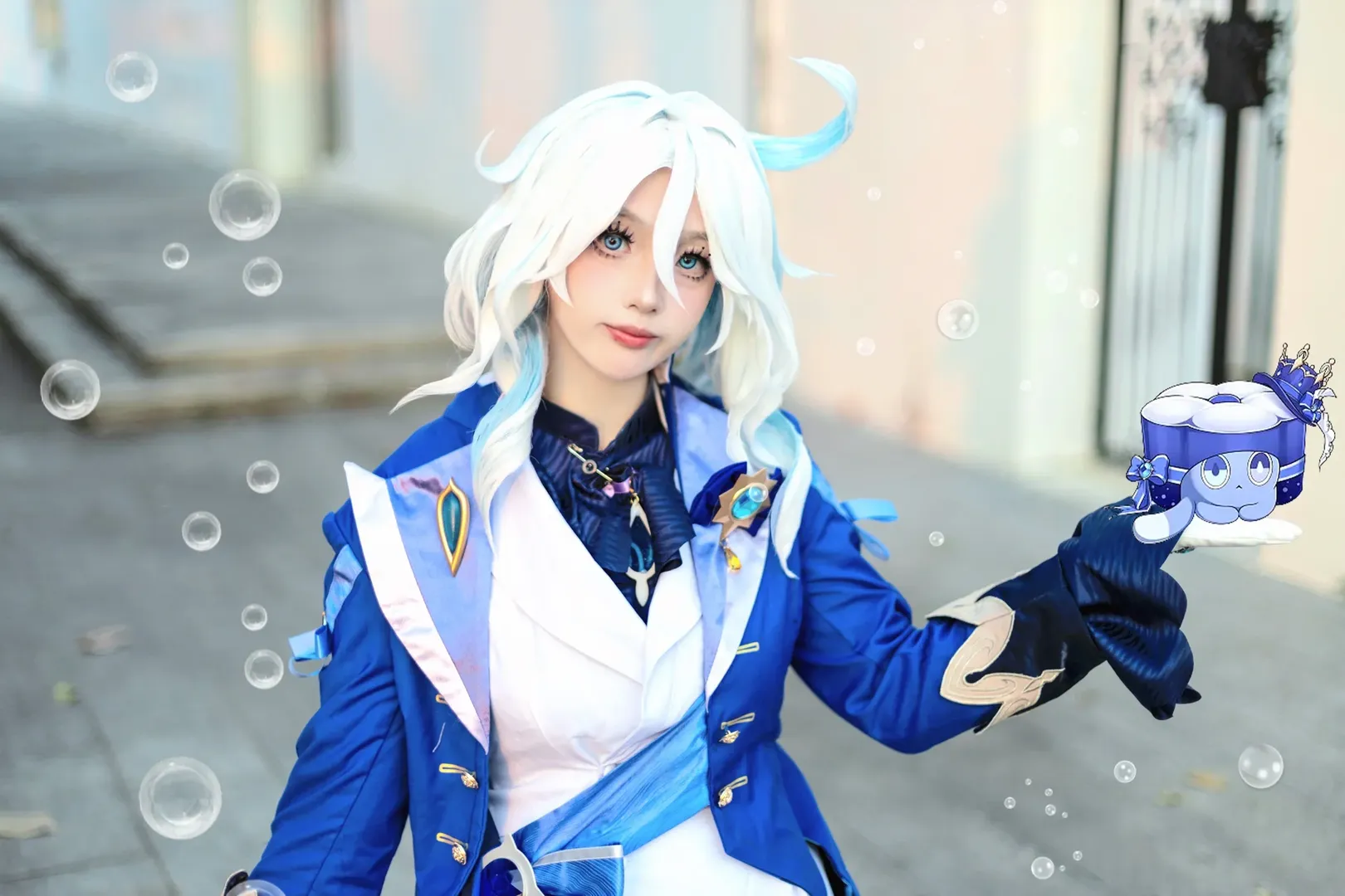 原神, 原神创作者激励计划, 芙宁娜cos, cosplay日常, 水元素cos - 第6张