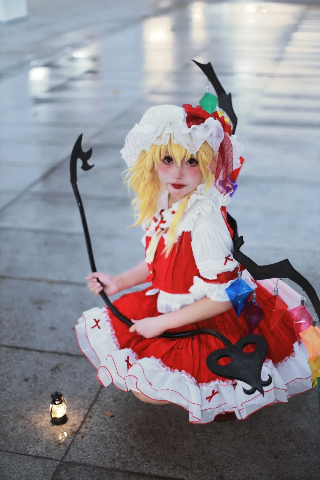 cosplay, 场照, 东方project, 芙兰朵露斯卡雷特cos, 病娇风 - 第1张