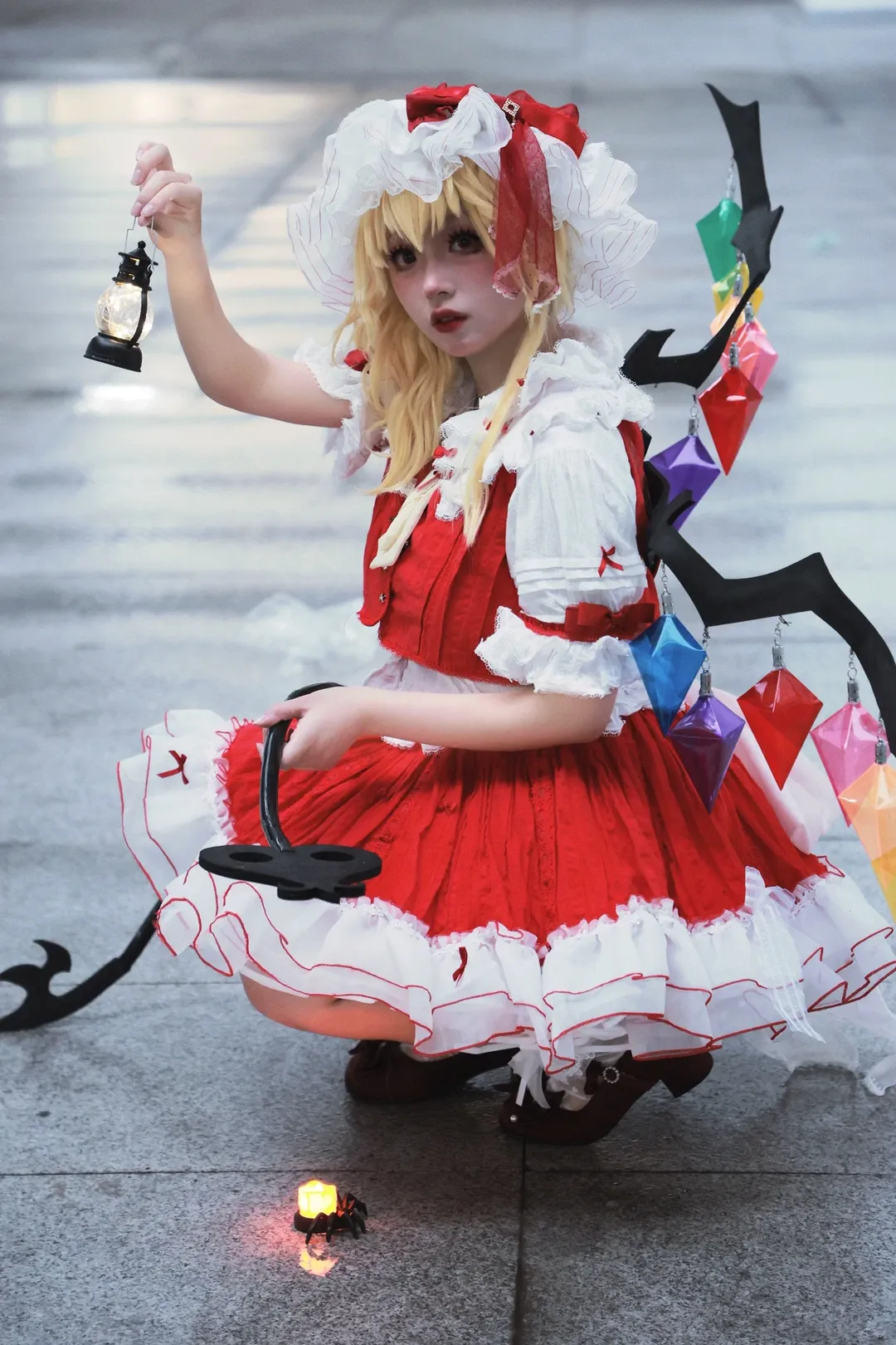 cosplay, 场照, 东方project, 芙兰朵露斯卡雷特cos, 病娇风 - 第2张