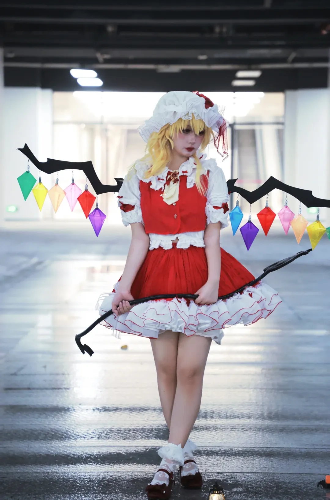 cosplay, 场照, 东方project, 芙兰朵露斯卡雷特cos, 病娇风 - 第3张