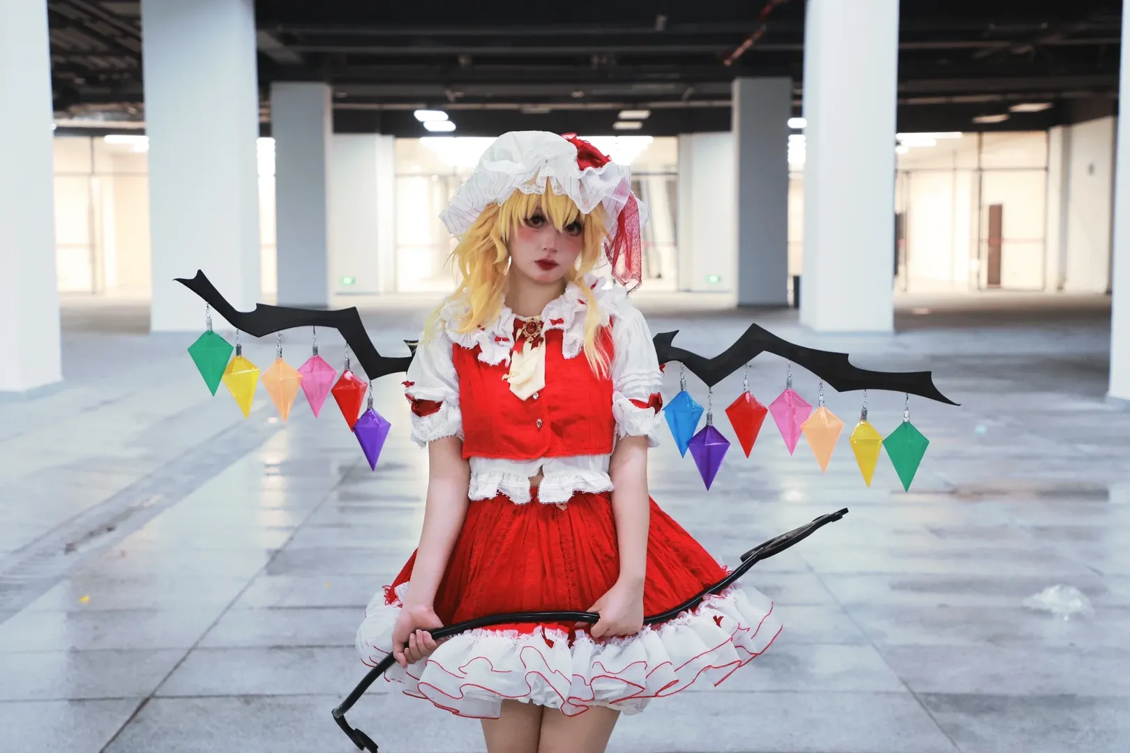cosplay, 场照, 东方project, 芙兰朵露斯卡雷特cos, 病娇风 - 第6张