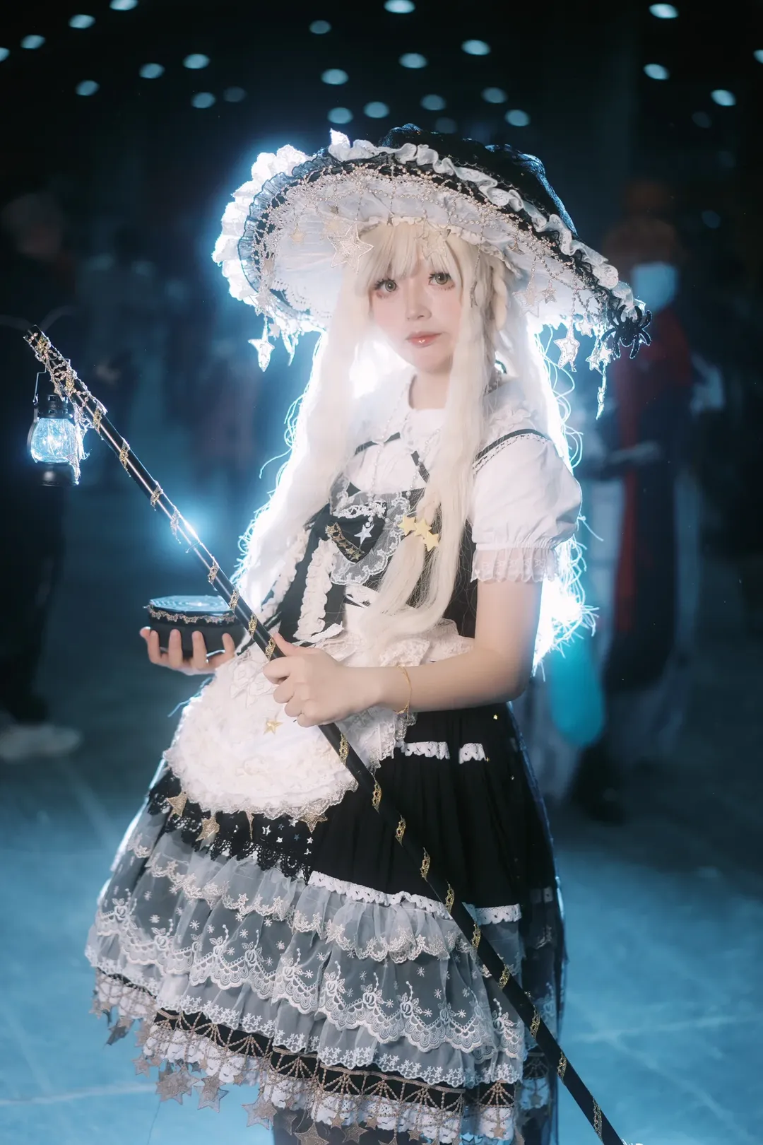 场照, 东方project, 萤火虫漫展, 雾雨魔理沙cos, 白丝 - 第6张