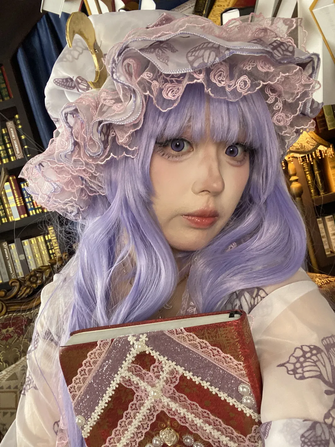 東方Project, パチュリー コスプレ, 東方コスプレ, ロリータコスプレ, パチュリー・ノーレッジ コスプレ - 1枚目