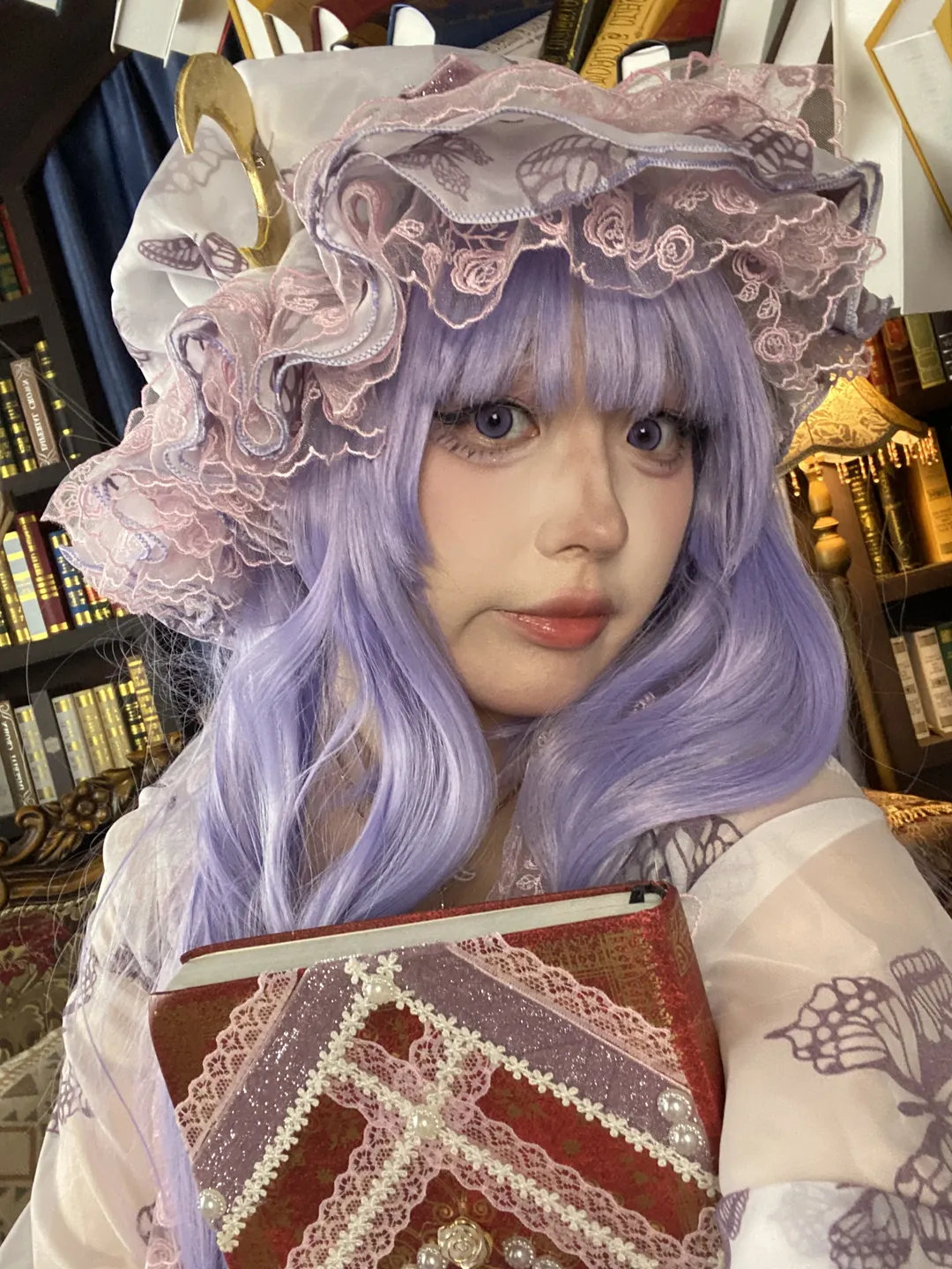東方Project, パチュリー コスプレ, 東方コスプレ, ロリータコスプレ, パチュリー・ノーレッジ コスプレ - 2枚目