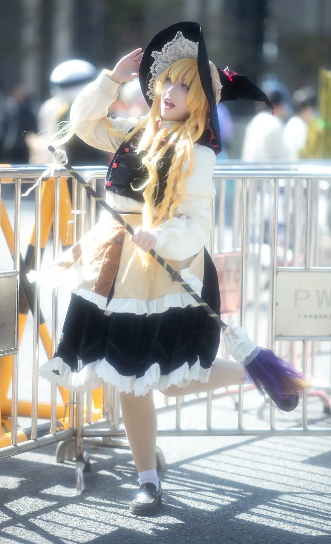 东方project, 雾雨魔理沙cos, cosplay场照, 东方星莲船, 萤火虫动漫嘉年华 - 第1张