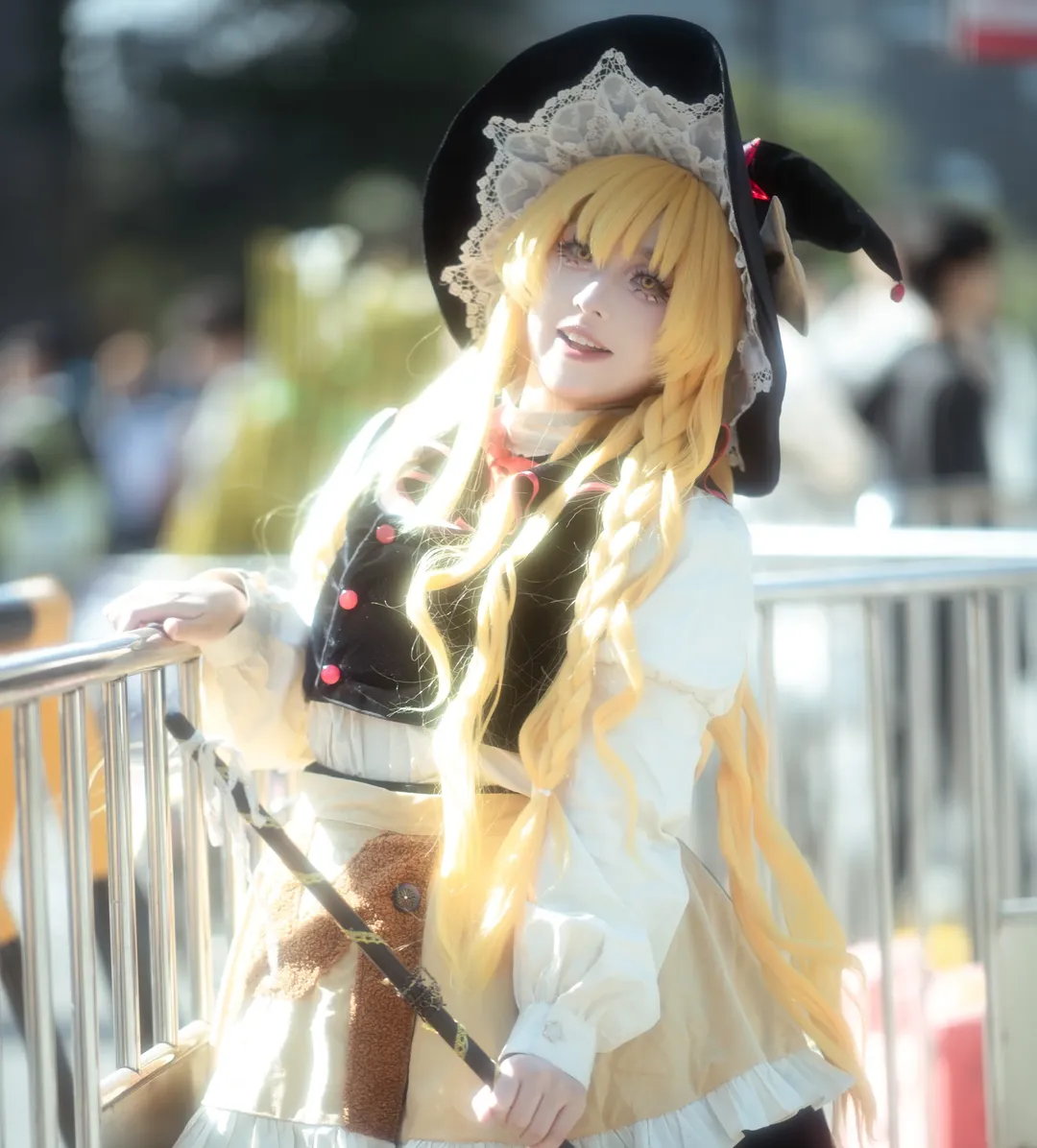 东方project, 雾雨魔理沙cos, cosplay场照, 东方星莲船, 萤火虫动漫嘉年华 - 第3张