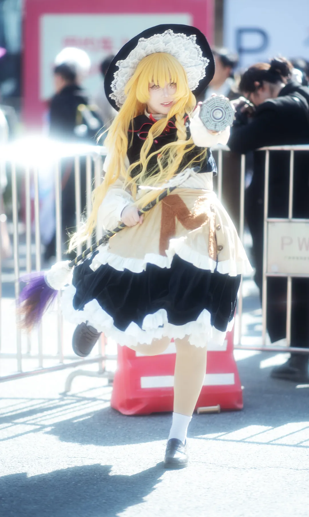 东方project, 雾雨魔理沙cos, cosplay场照, 东方星莲船, 萤火虫动漫嘉年华 - 第5张