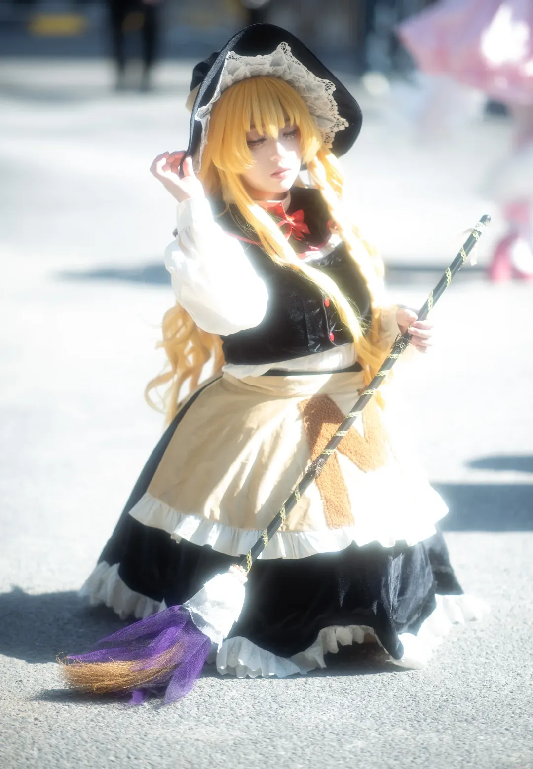 东方project, 雾雨魔理沙cos, cosplay场照, 东方星莲船, 萤火虫动漫嘉年华 - 第6张