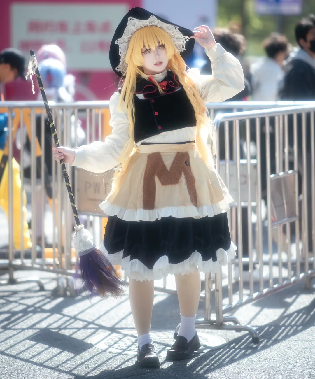 东方project, 雾雨魔理沙cos, cosplay场照, 东方星莲船, 萤火虫动漫嘉年华 - 第9张