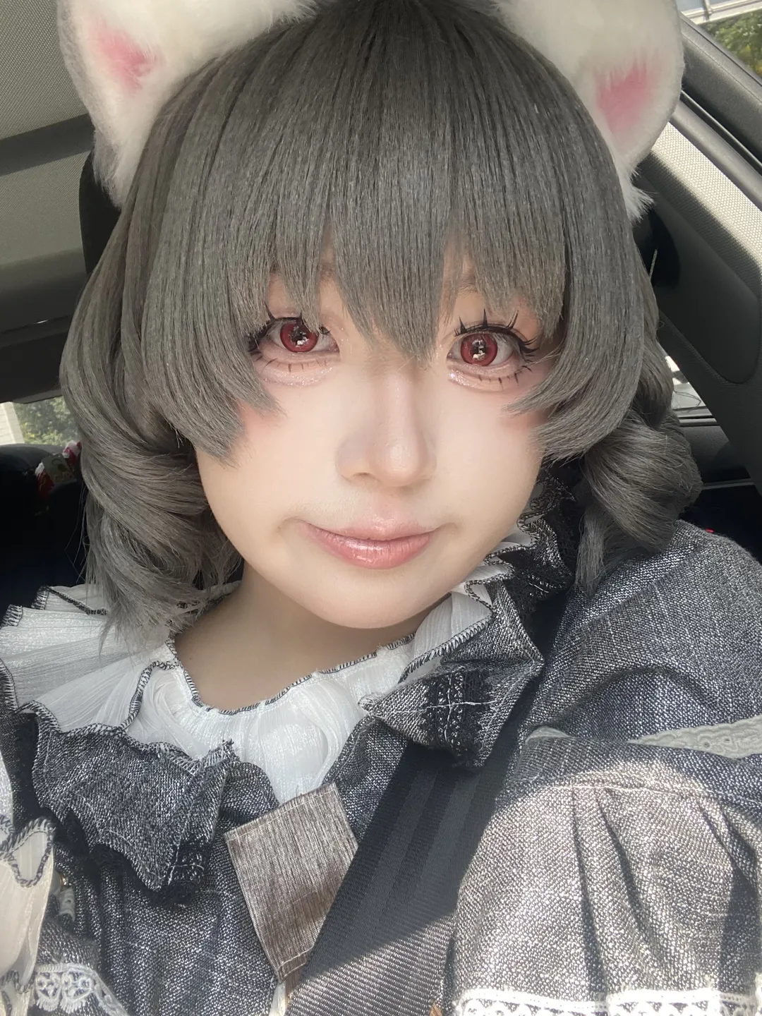 东方project, cosplay妆容, 夏日拍摄, 娜兹玲cos, 车内拍摄