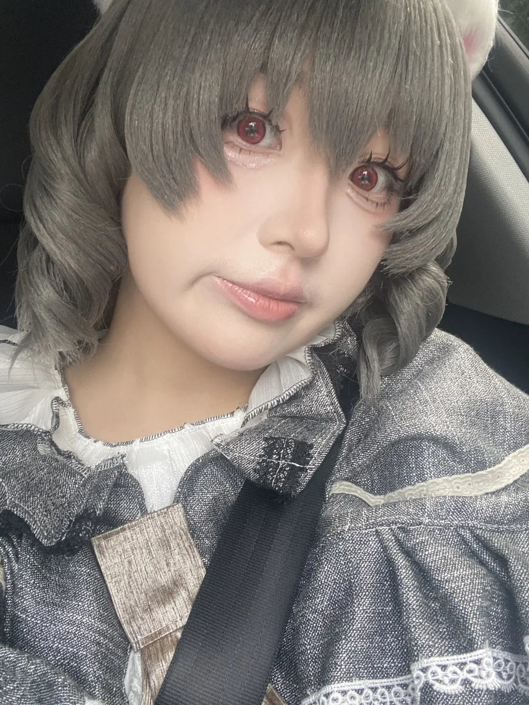 東方project, cosplay妝容, 夏日拍攝, 娜茲玲cos, 車內拍攝 - 第2張
