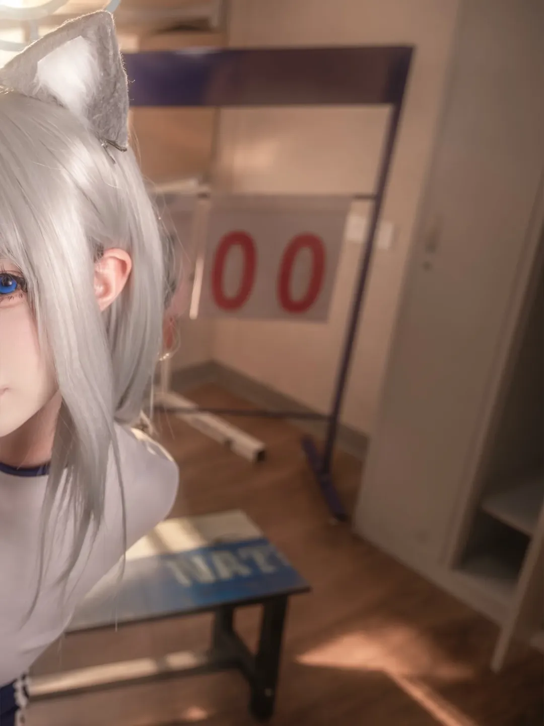 蔚蓝档案, 二次元cos, 砂狼白子cos, 体操服cos, 白子cosplay - 第2张