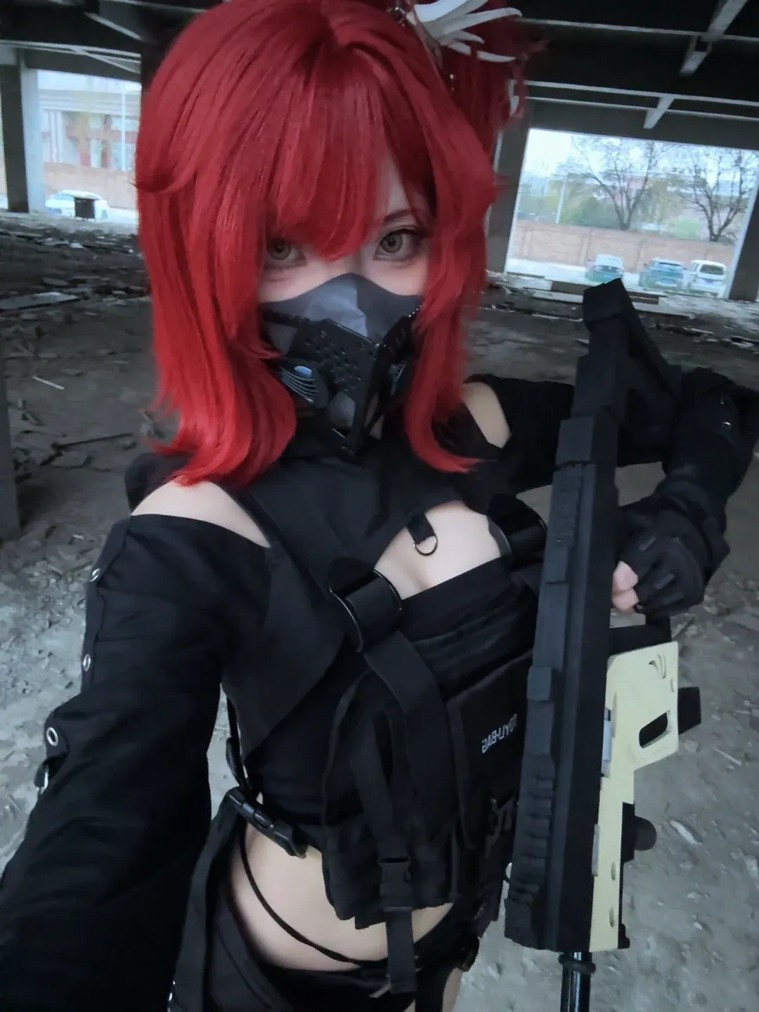 明日方舟, 新約能天使cos, 戰術娘, 廢土風攝影, 機能風cosplay
