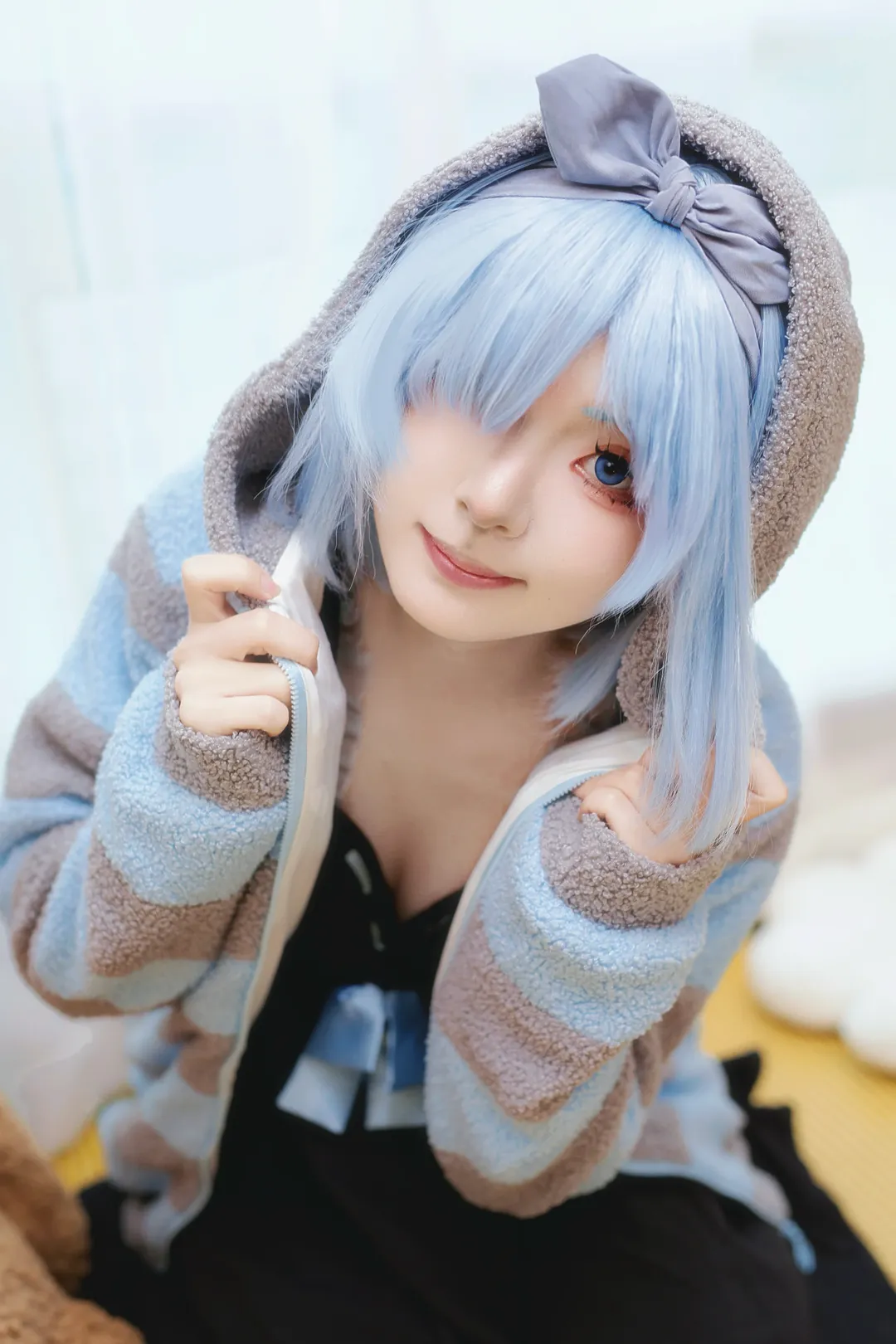 cosplay, Re:ZERO -Starting Life in Another World-, Rem cosplay, Pajama Rem, Confession - Image 1