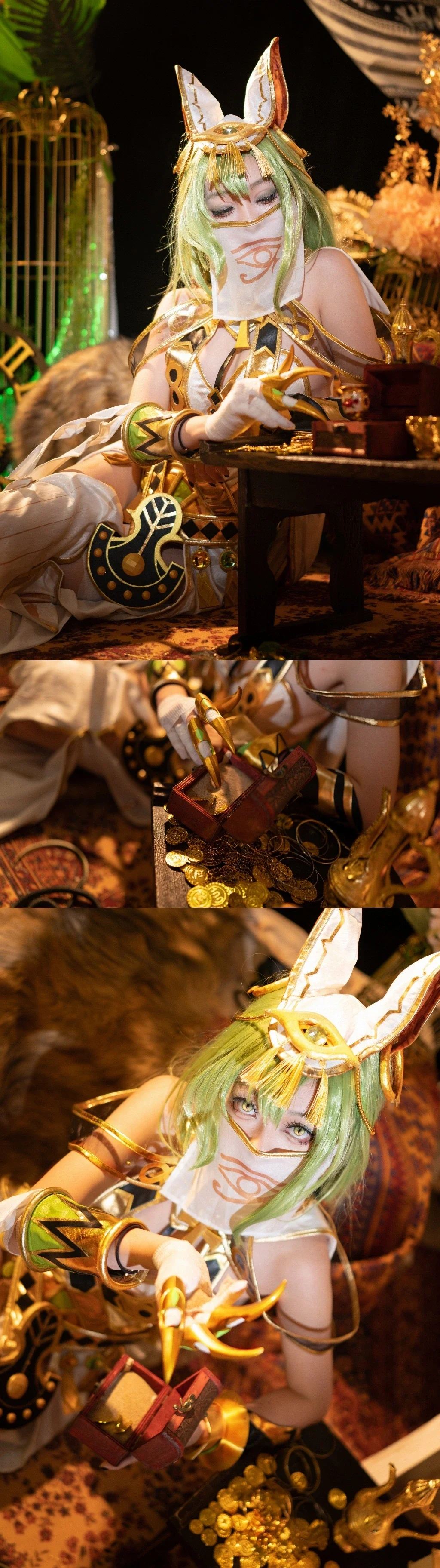 崩坏3, cosplay正片, 异域风情cos, 梅比乌斯cos, 沙漠主题 - 第8张