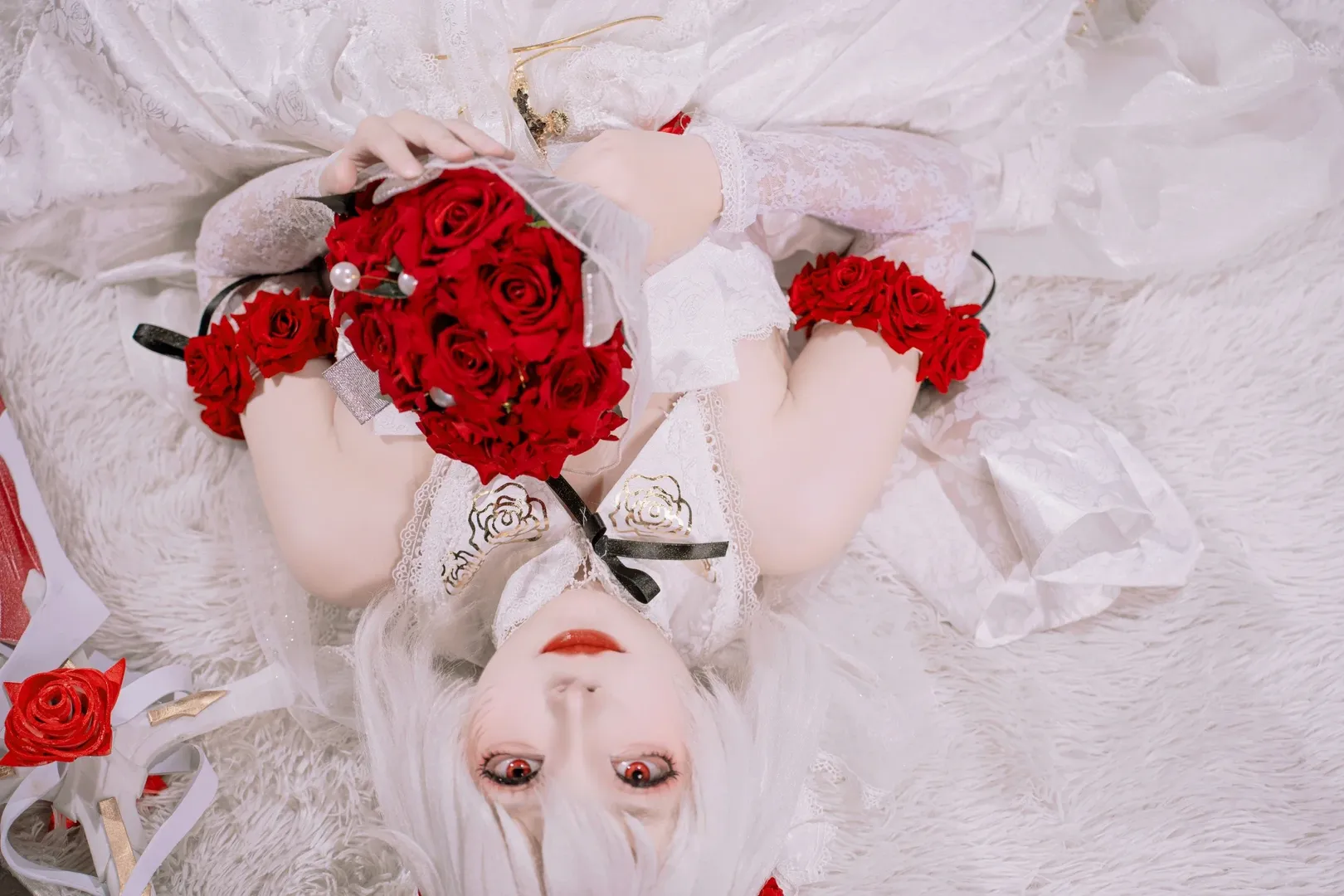 崩壊 3rd, イベント写真, 花嫁コスプレ, 月下の抱擁 コスプレ, テレサ・アポカリプス - 2枚目