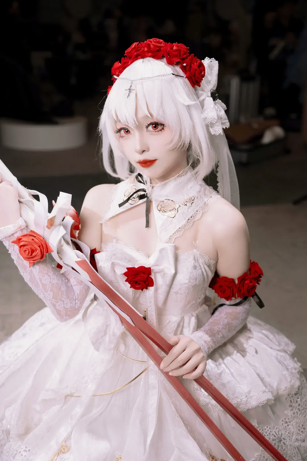 崩壊 3rd, イベント写真, 花嫁コスプレ, 月下の抱擁 コスプレ, テレサ・アポカリプス - 3枚目