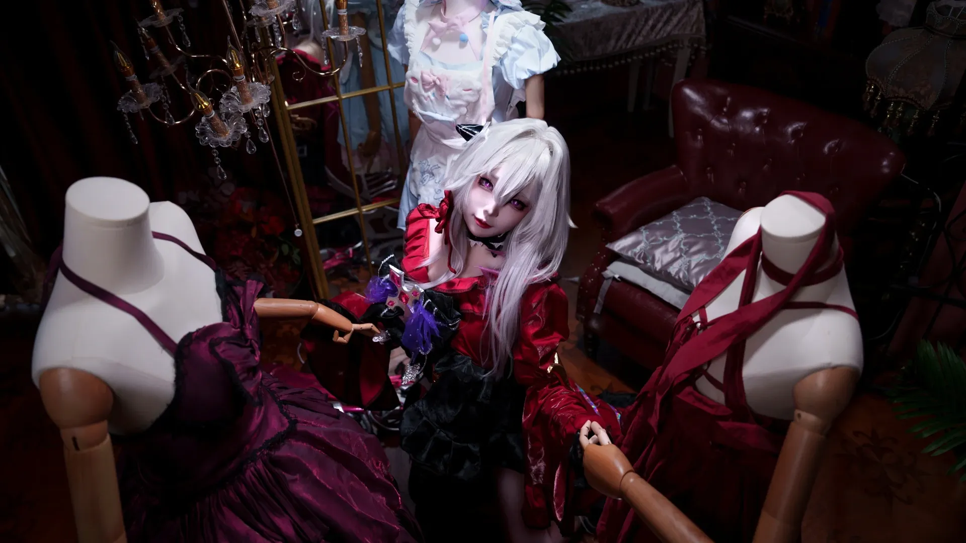 崩坏3, 二次元cosplay, 暗黑哥特, 醒梦曙影, 瑟莉姆cos - 第3张
