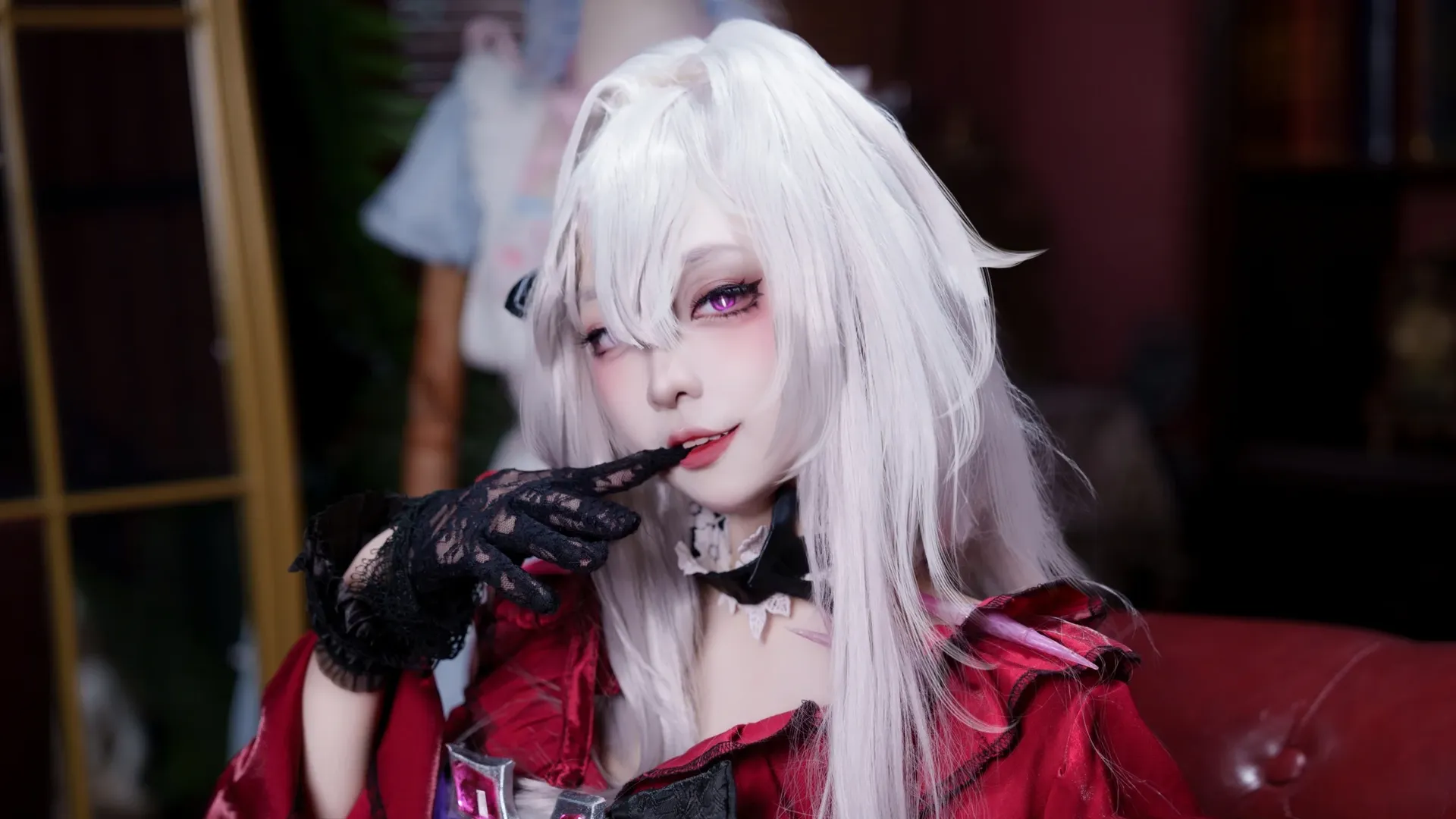 崩坏3, 二次元cosplay, 暗黑哥特, 醒梦曙影, 瑟莉姆cos - 第4张