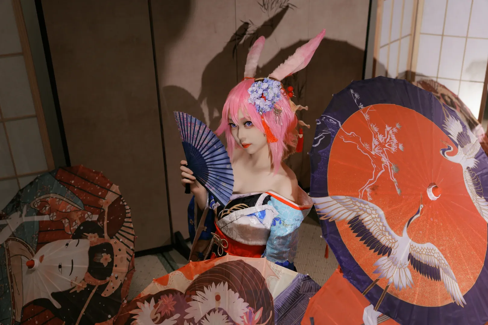 Honkai Impact 3rd, Cosplay photoshoot, Japanese-style photography, Anime cosplay, Yae Sakura cosplay - Image 3