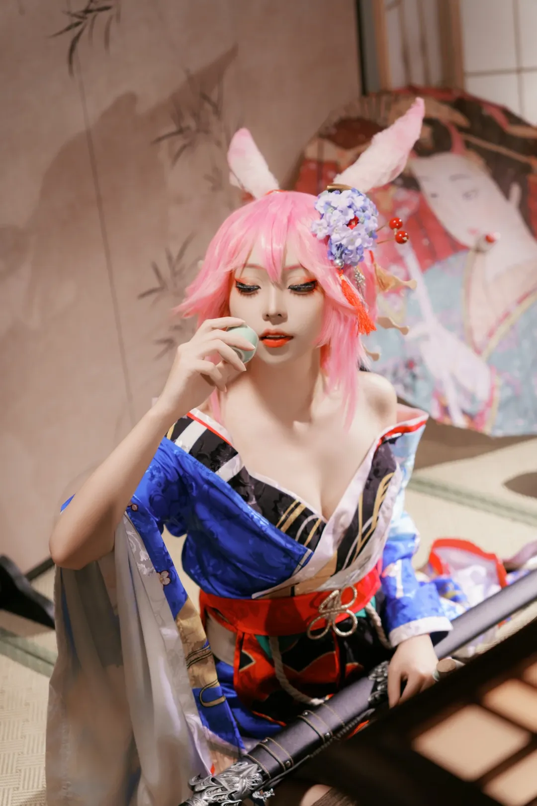 Honkai Impact 3rd, Cosplay photoshoot, Japanese-style photography, Anime cosplay, Yae Sakura cosplay - Image 4