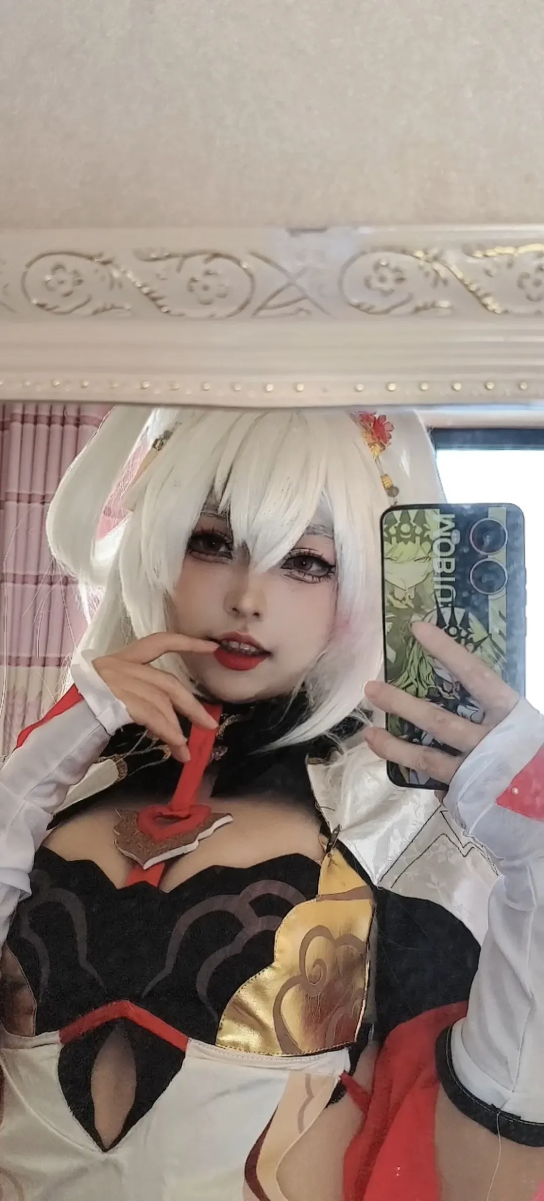 崩坏3, 旗袍, 德丽莎cos, 丝袜, 大月下