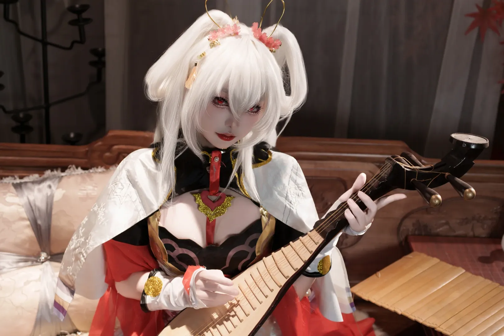 崩坏3, 棚拍, 古风cos, 丝袜穿搭, 德丽莎cos - 第3张